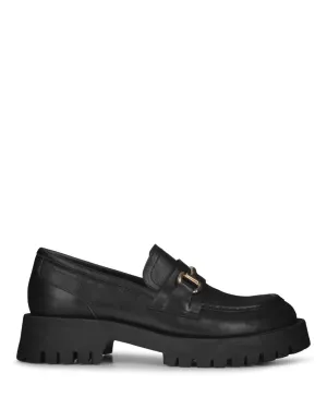 Claire Black Nappa Leder