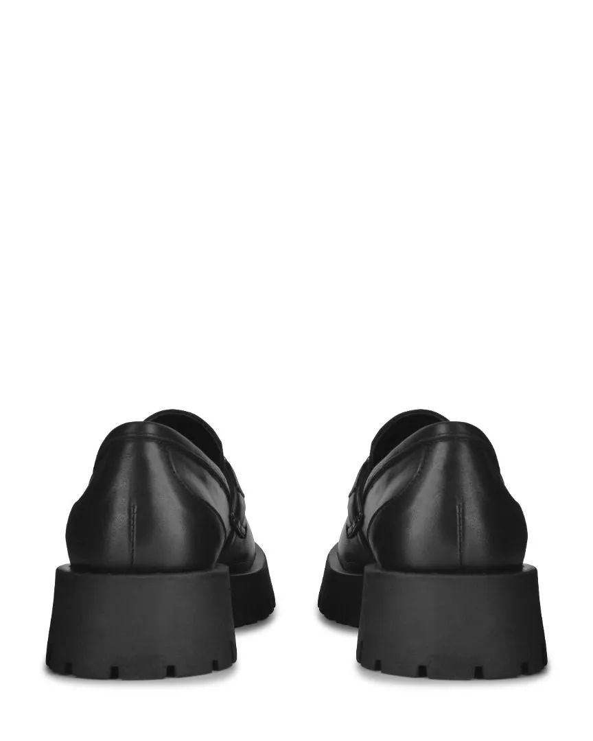 Claire Black Nappa Leder