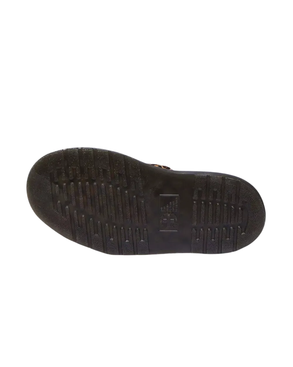 Clarissa II Quad Leopardenfell-Sandalen in Hellbraun & Schwarz