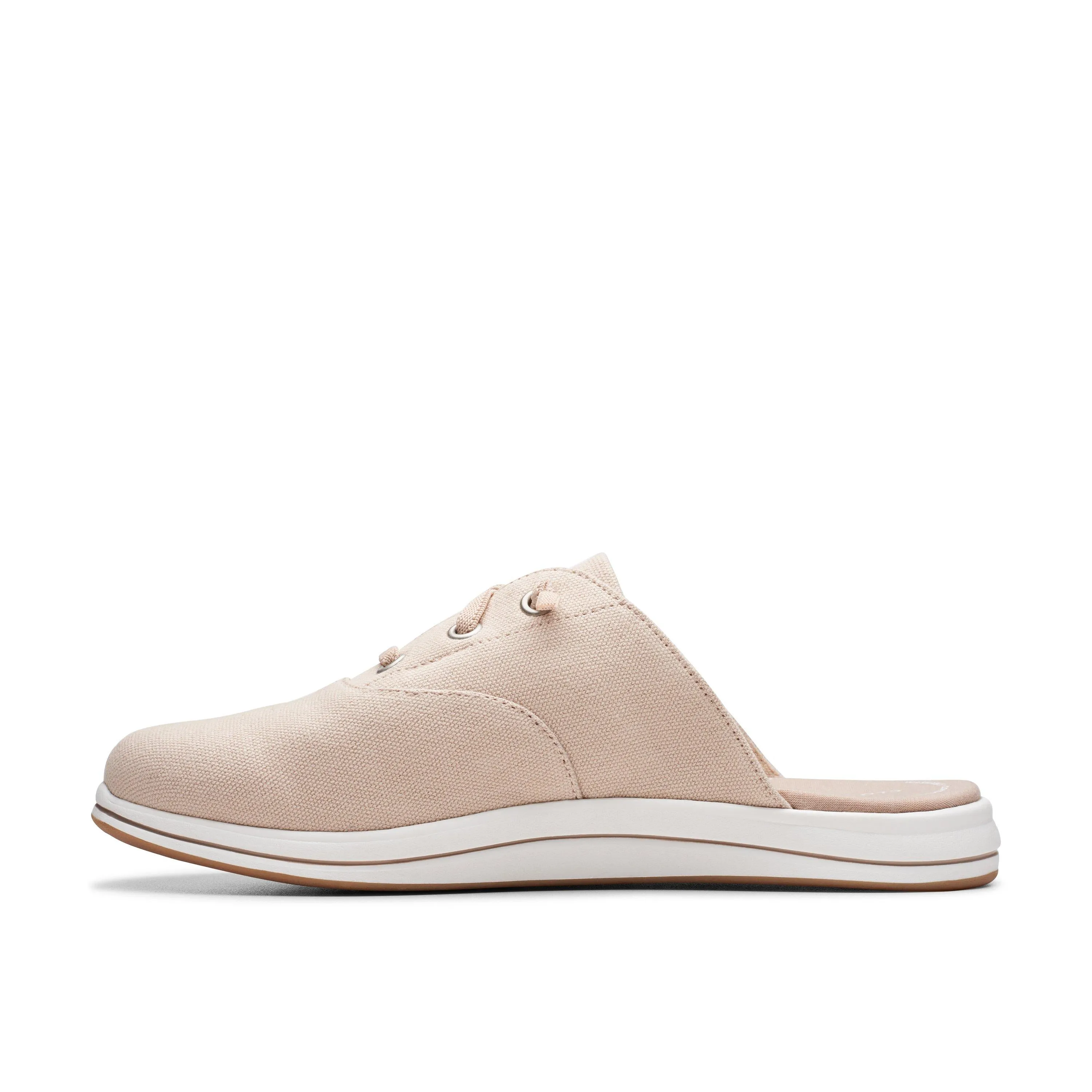 Clarks Breeze Clara in Beigem Textil