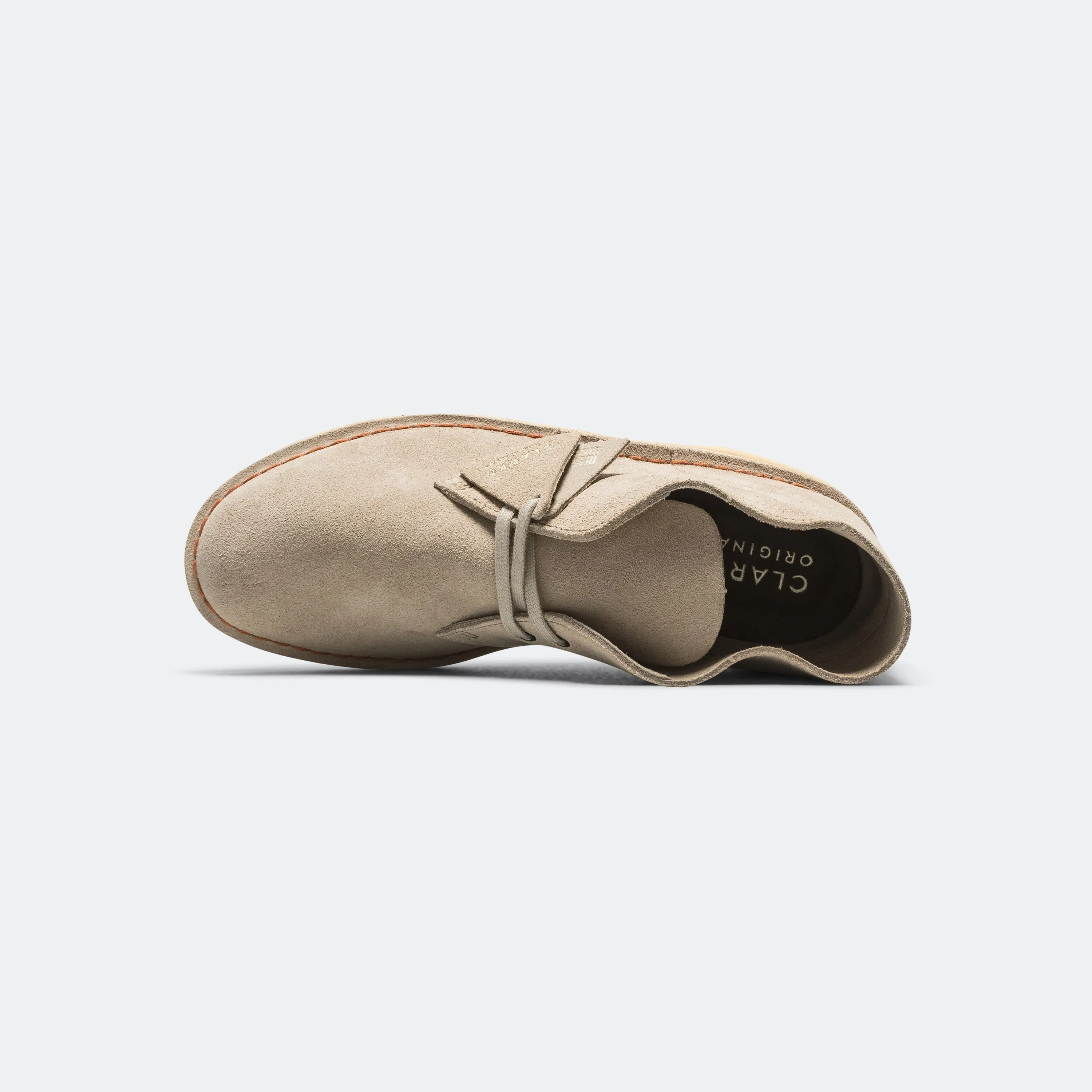 Clarks Shoes Desert Boot - Sandfarbenes Wildleder