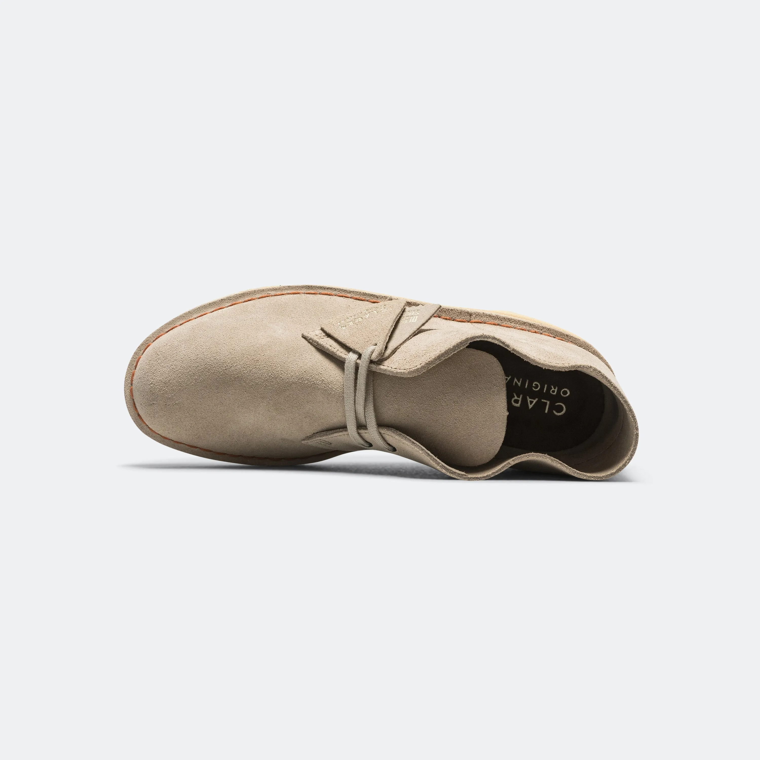 Clarks Shoes Desert Boot - Sandfarbenes Wildleder