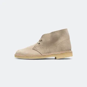 Clarks Shoes Desert Boot - Sandfarbenes Wildleder
