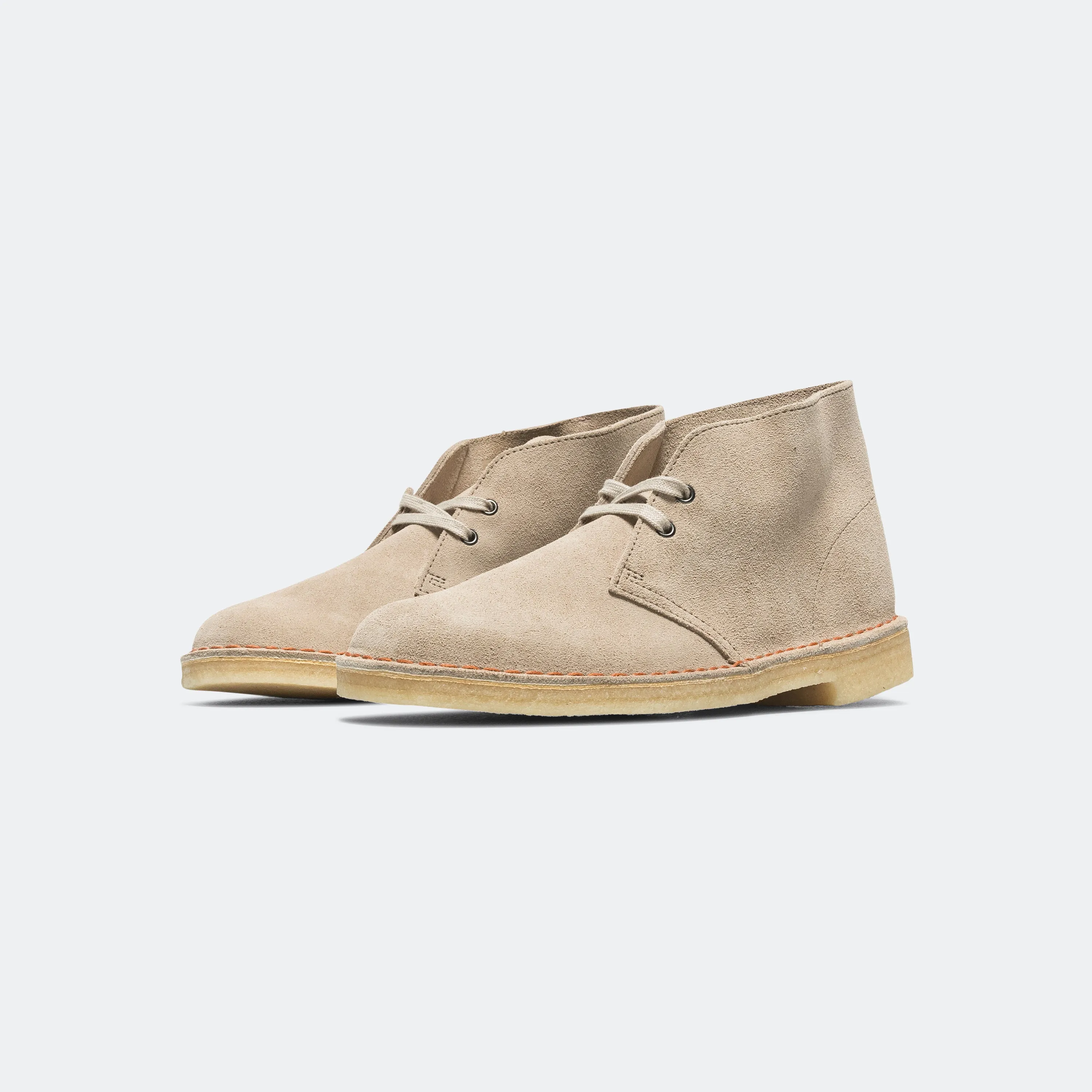 Clarks Shoes Desert Boot - Sandfarbenes Wildleder