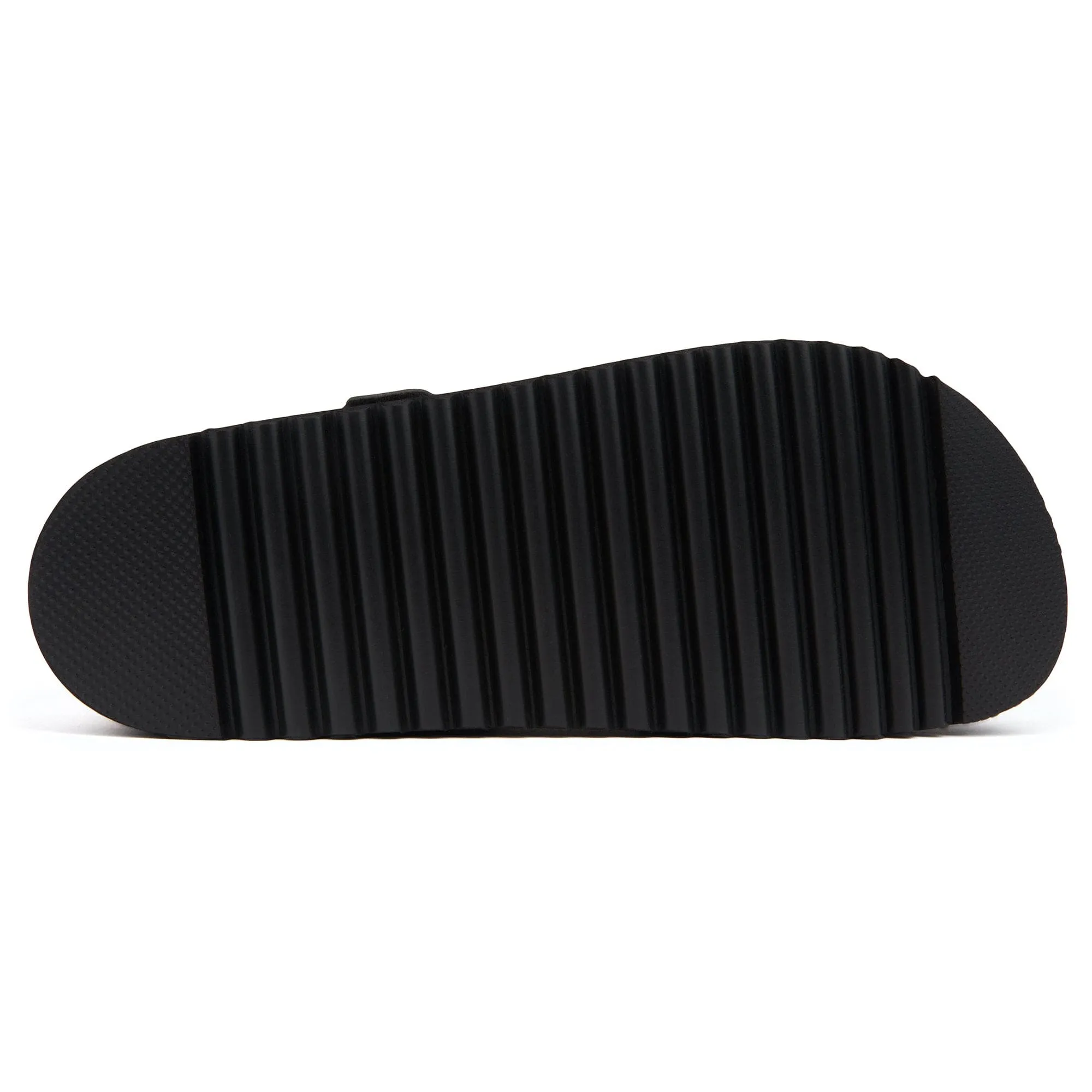 Clove II Damen Vegane Plateausandalen | Schwarz