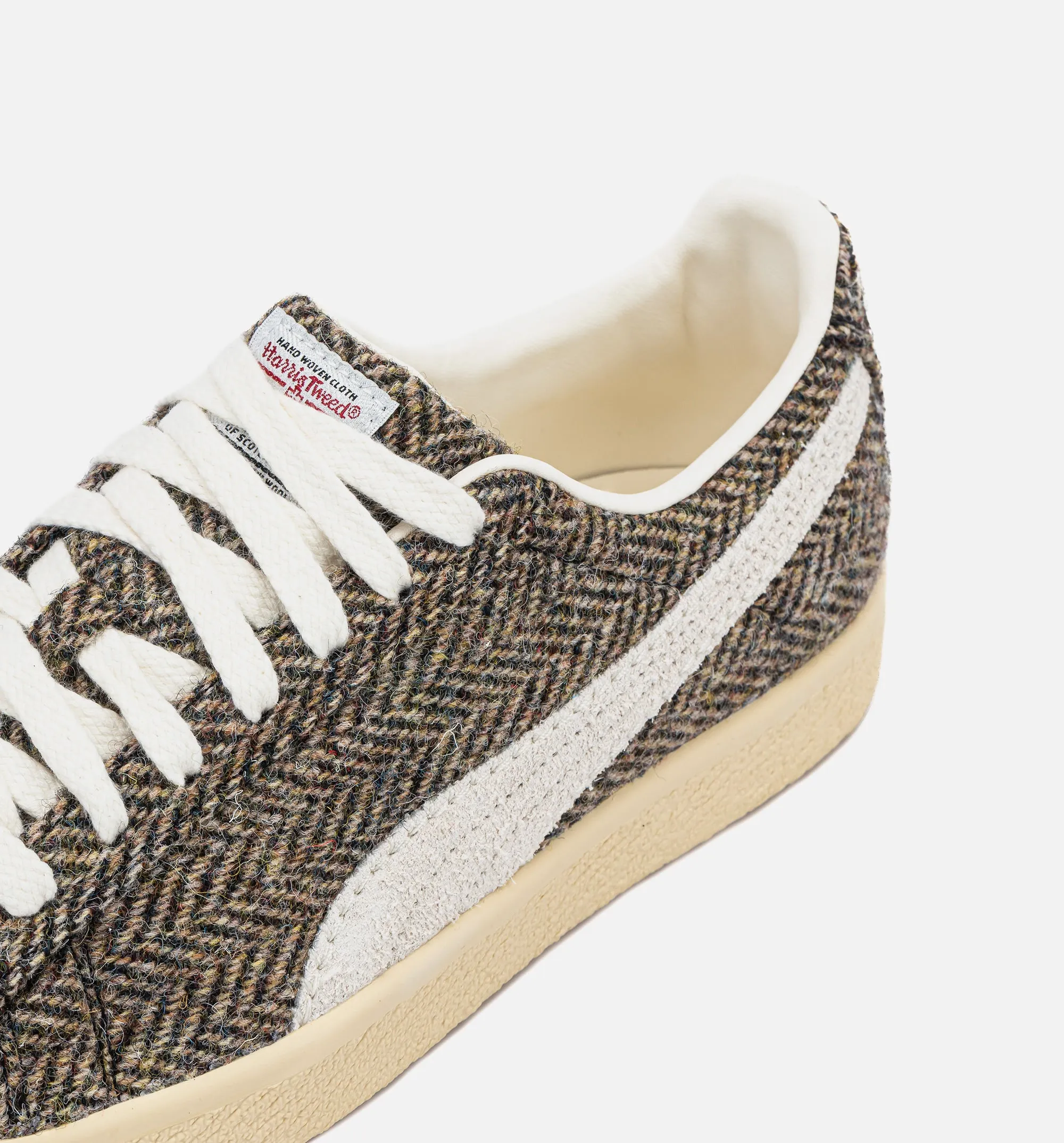 Clyde Harris Tweed Herren Lifestyle-Schuh - Kamille/Karamell-Latte