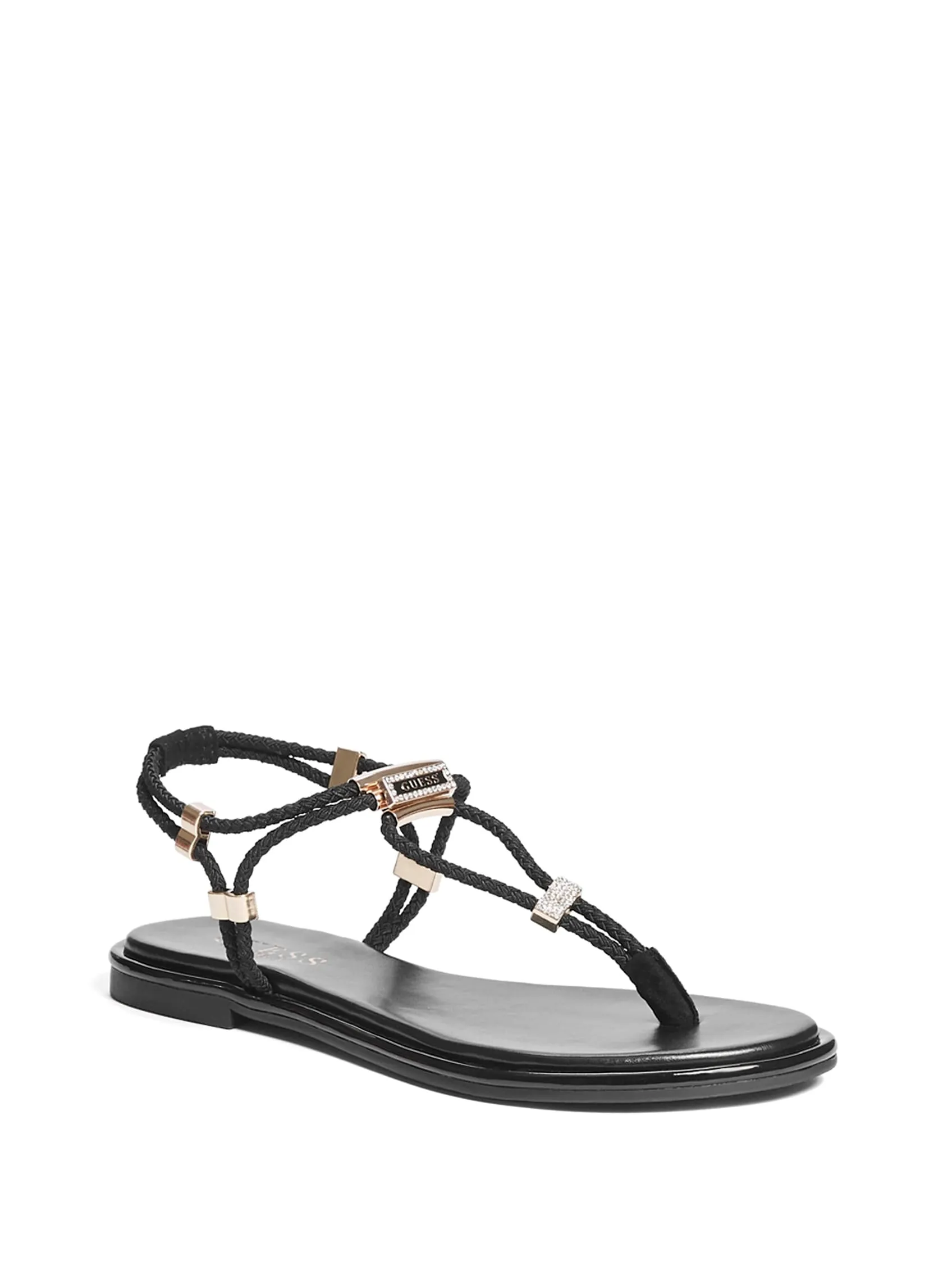 Münzen Stretch T-Riemchen Sandalen Hey Dude Schuhe
