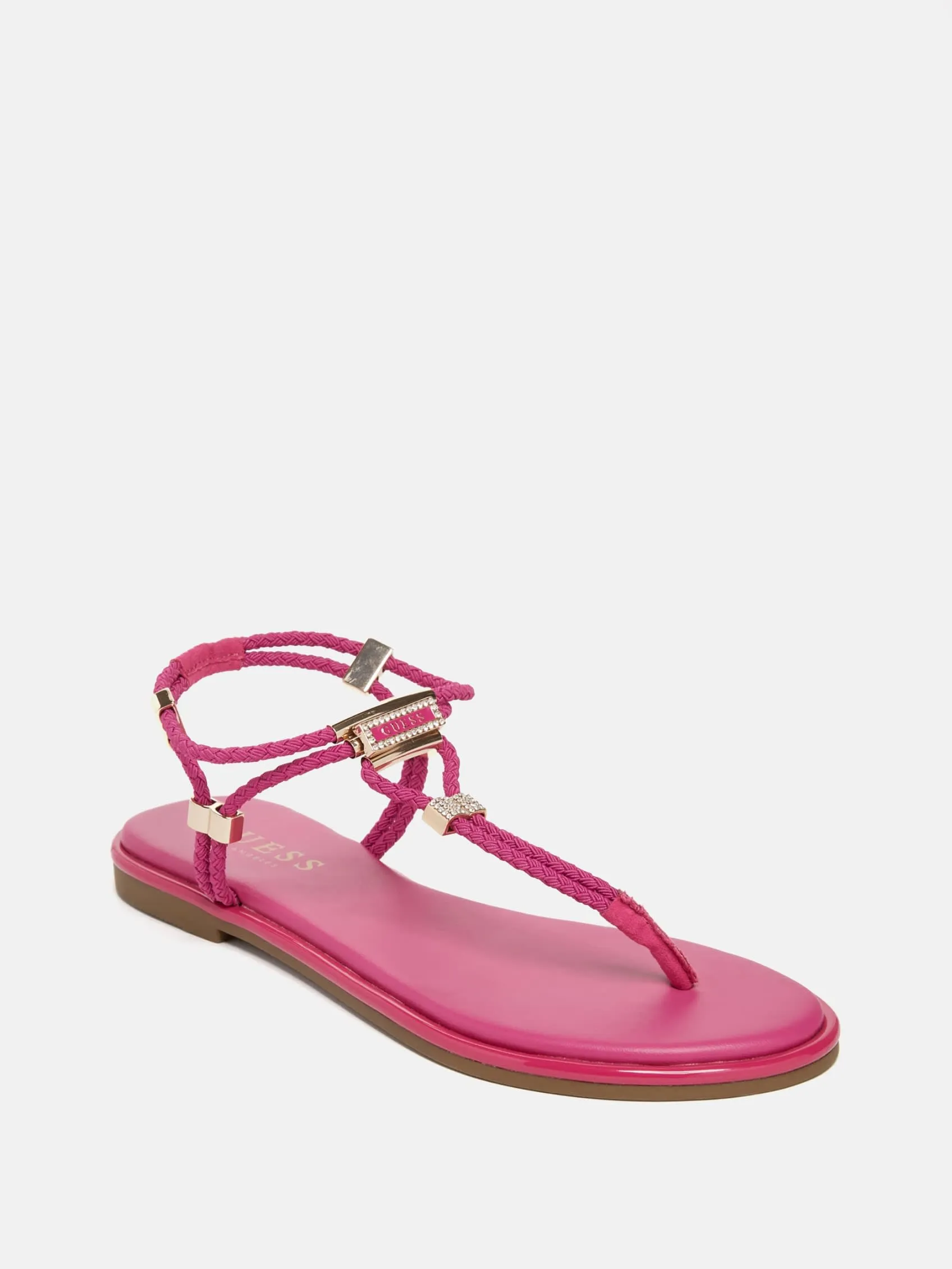 Münzen Stretch T-Riemchen Sandalen Hey Dude Schuhe