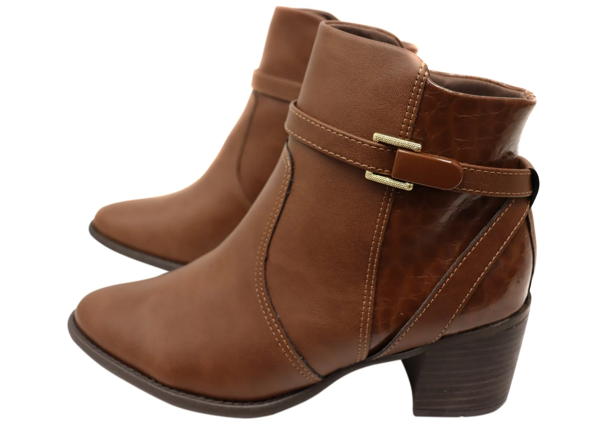 Comfortflex Jasmine Damen Brasilianische Bequeme Knöchelstiefel Comfortflex Schuhe