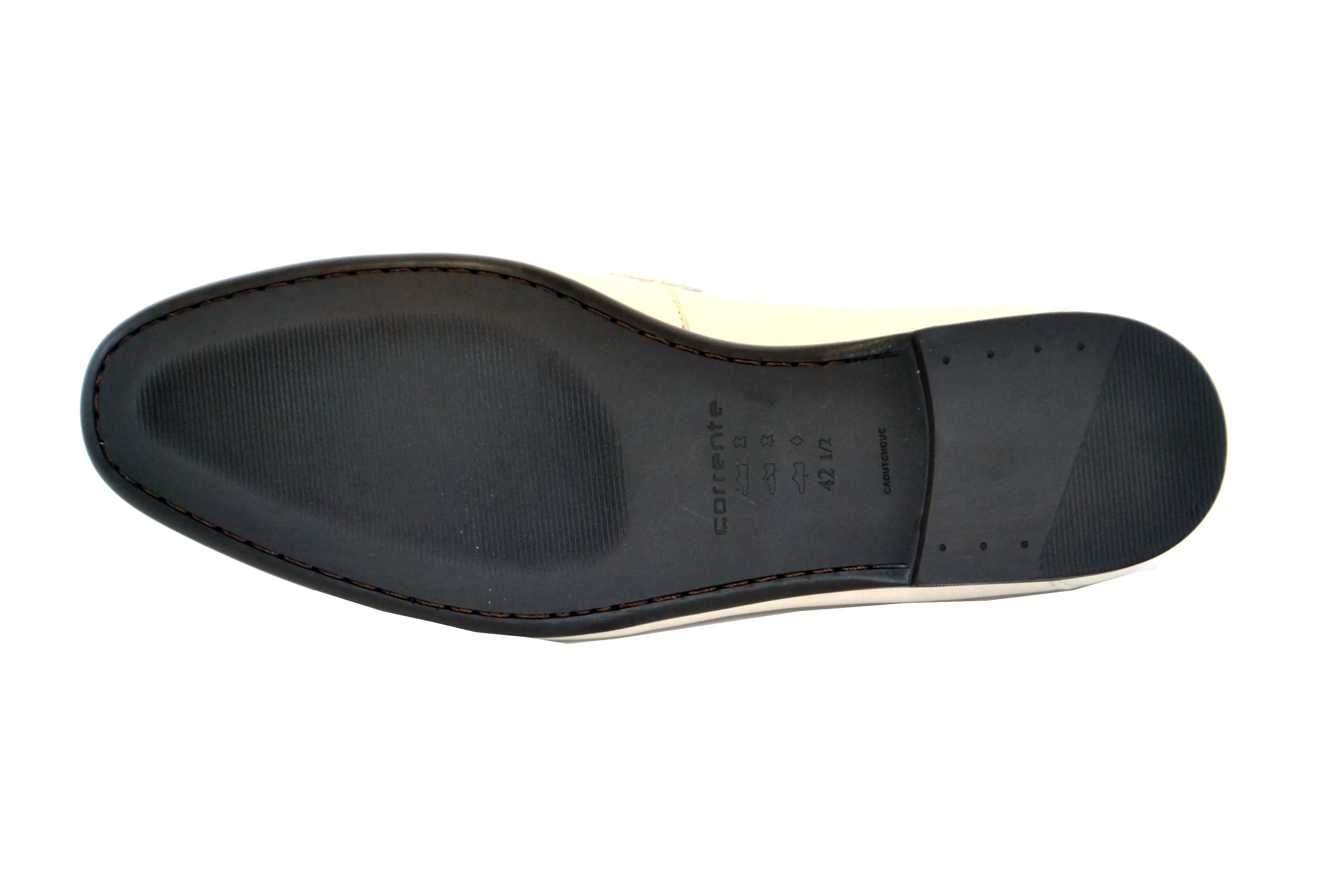 Corrente Hirschleder-Loafer Beige