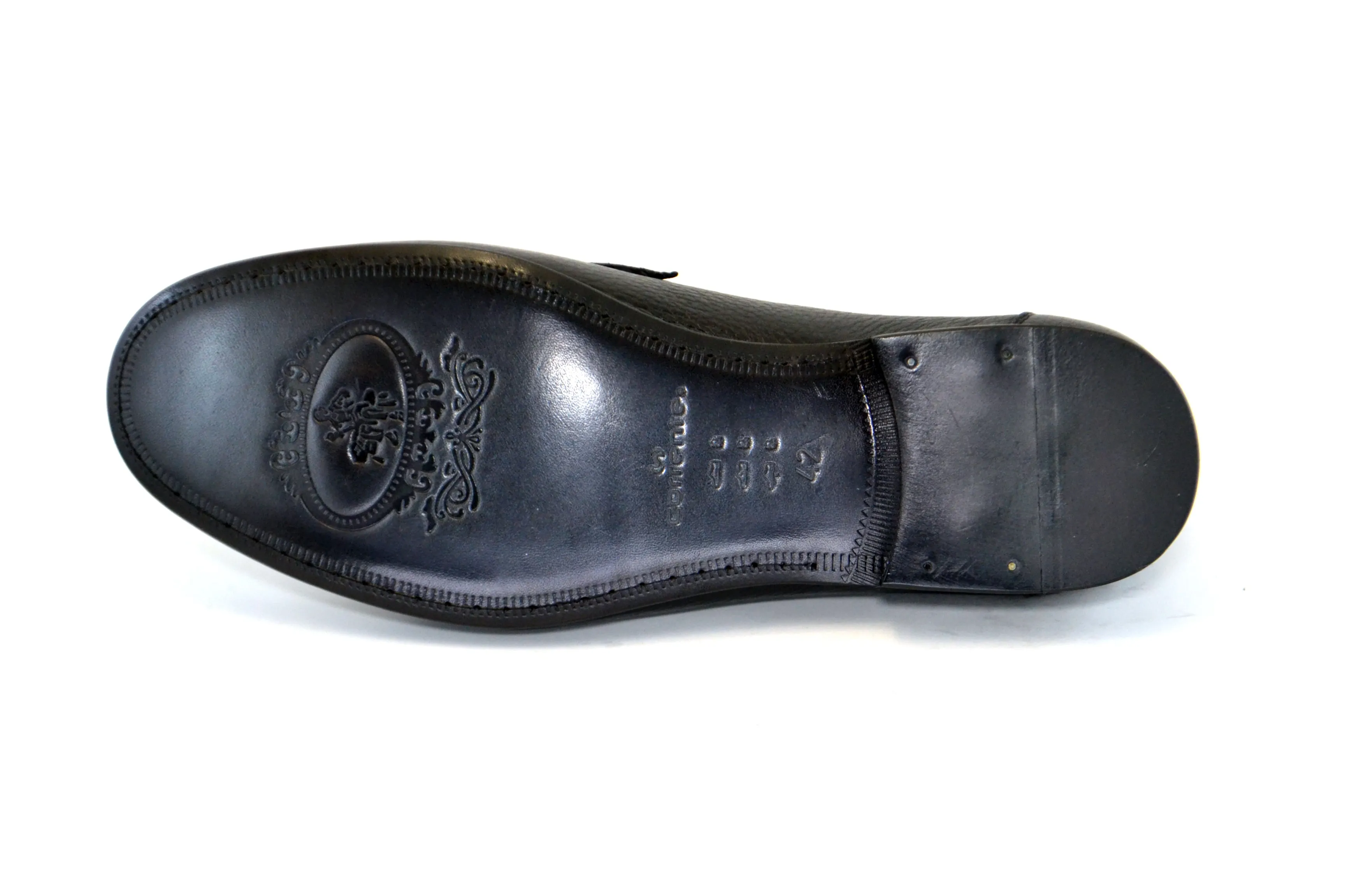 Corrente Wildleder Schlupf-Loafer Schwarz