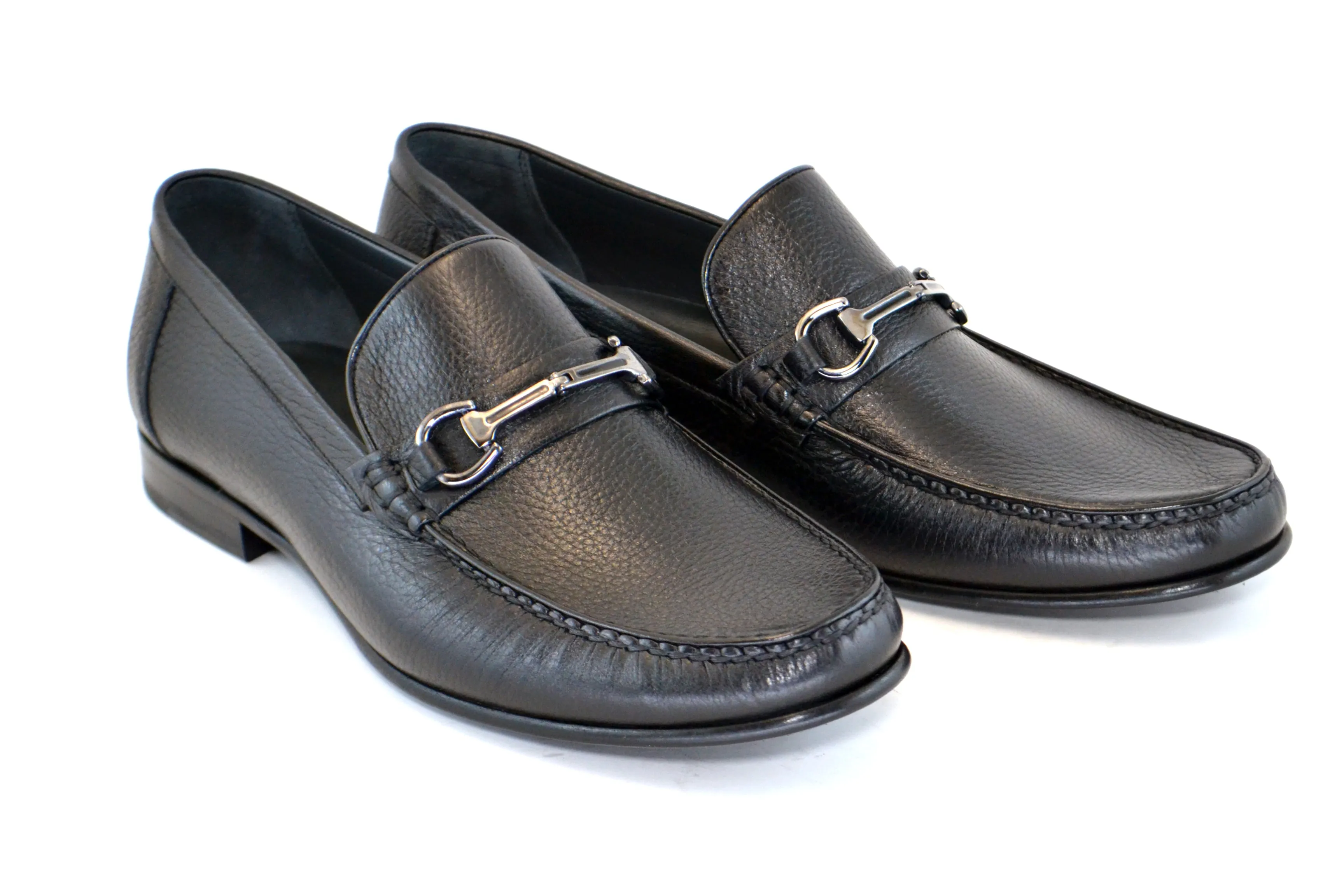 Corrente Wildleder Schlupf-Loafer Schwarz