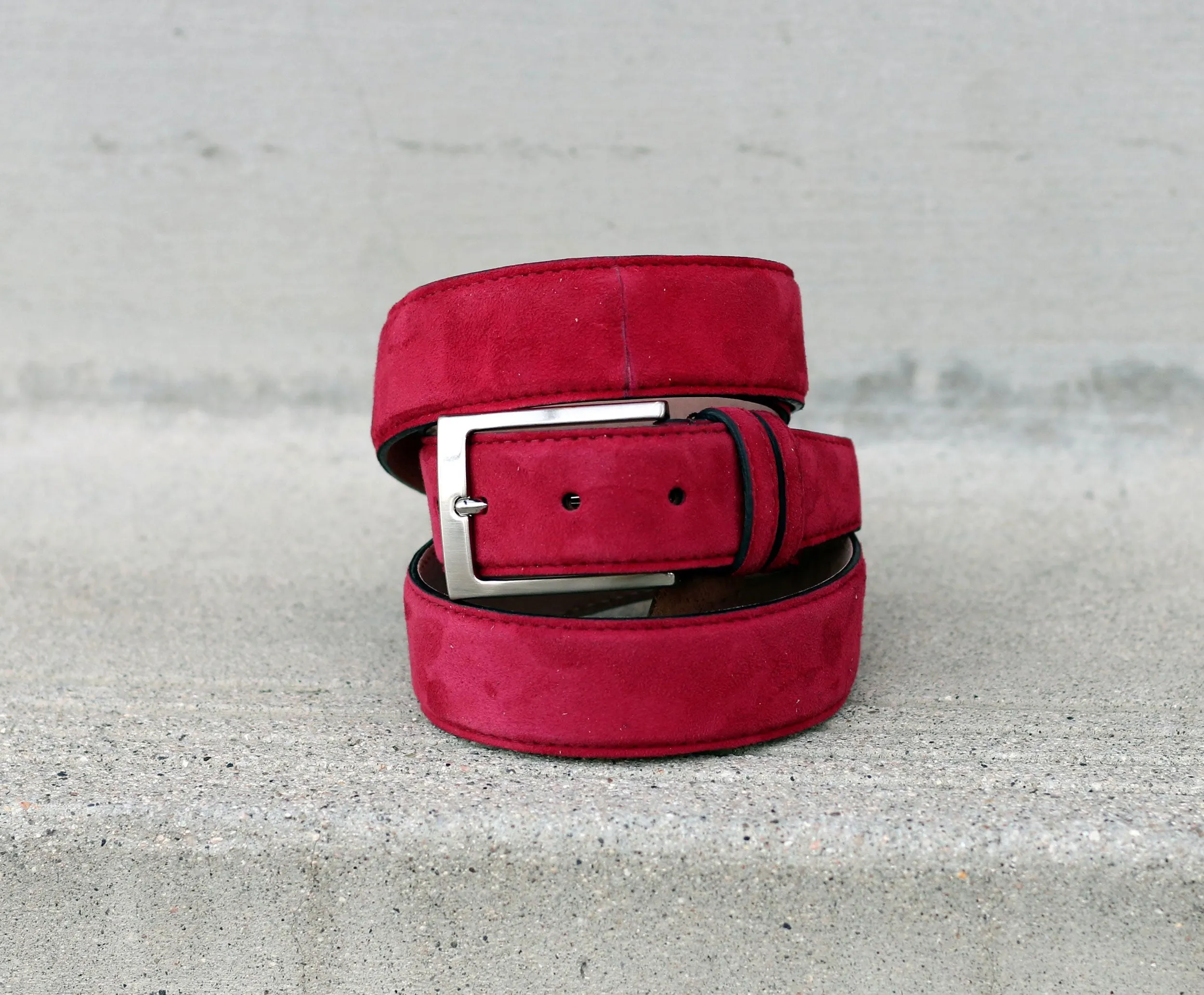 Corrente Wildleder Schlupf-Loafer in Rosa