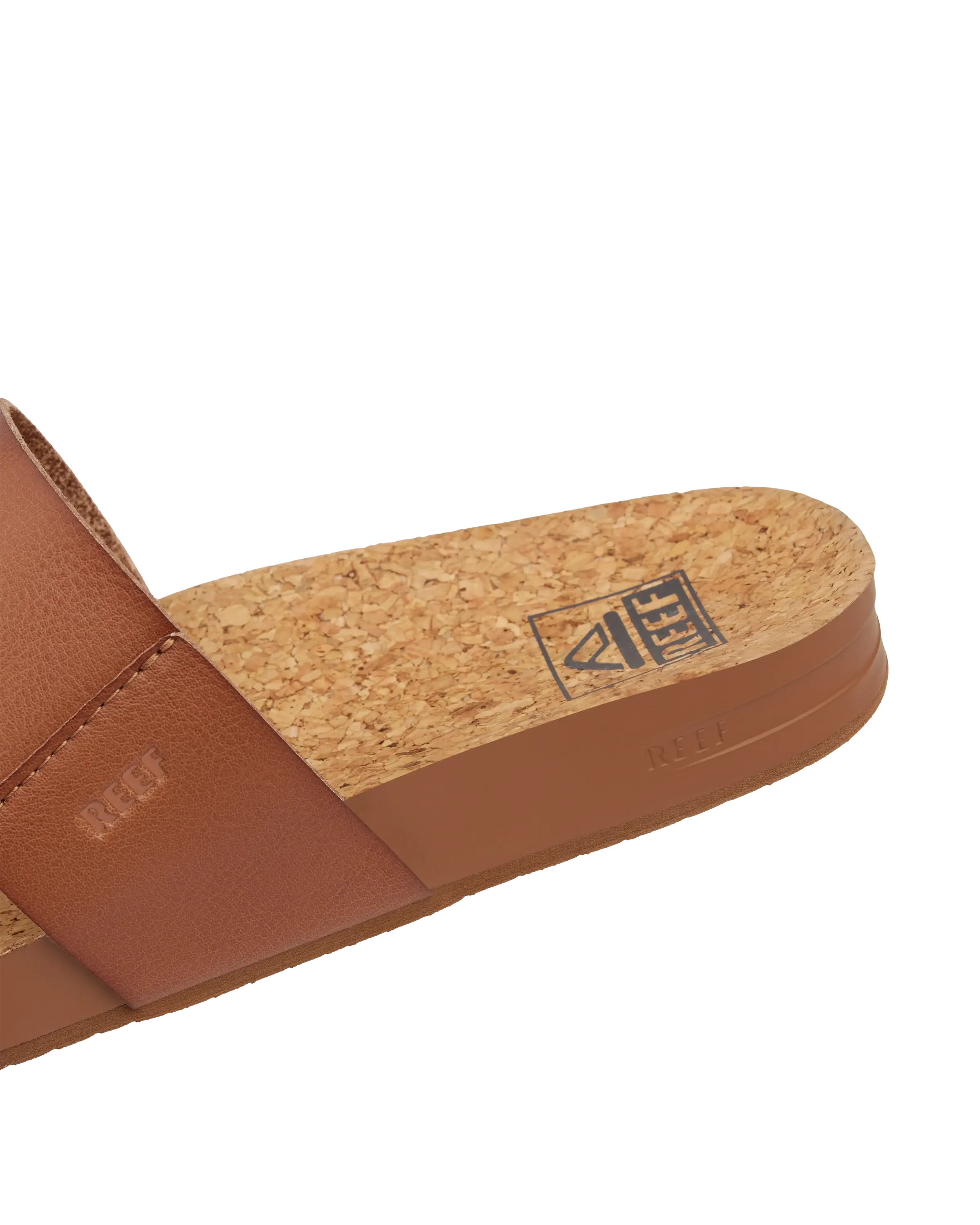 Cushion Vista Sandalen in Espresso Duo