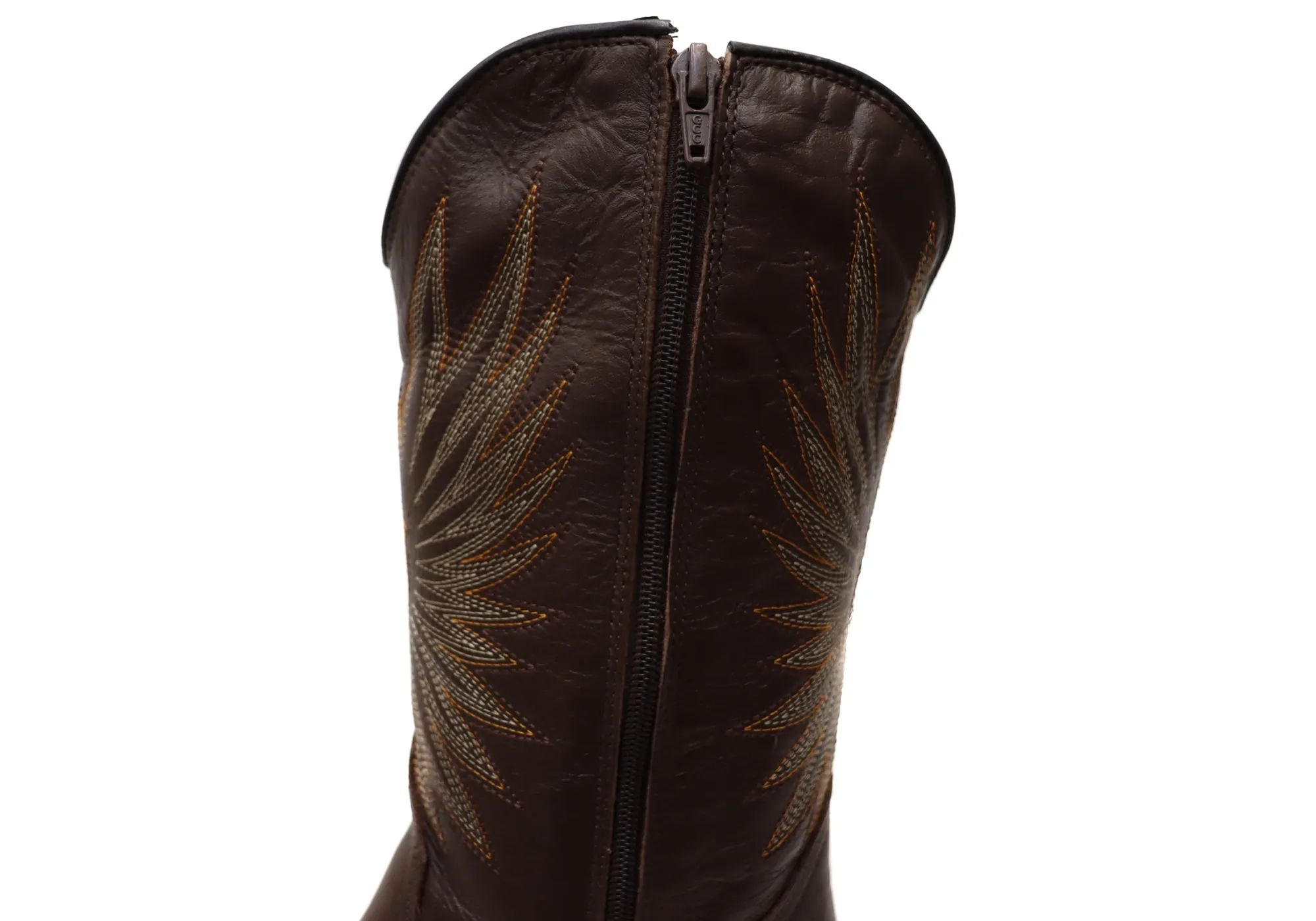 D Milton Eliza Damen Bequeme Leder Western Cowboy Stiefel D Milton Schuhe