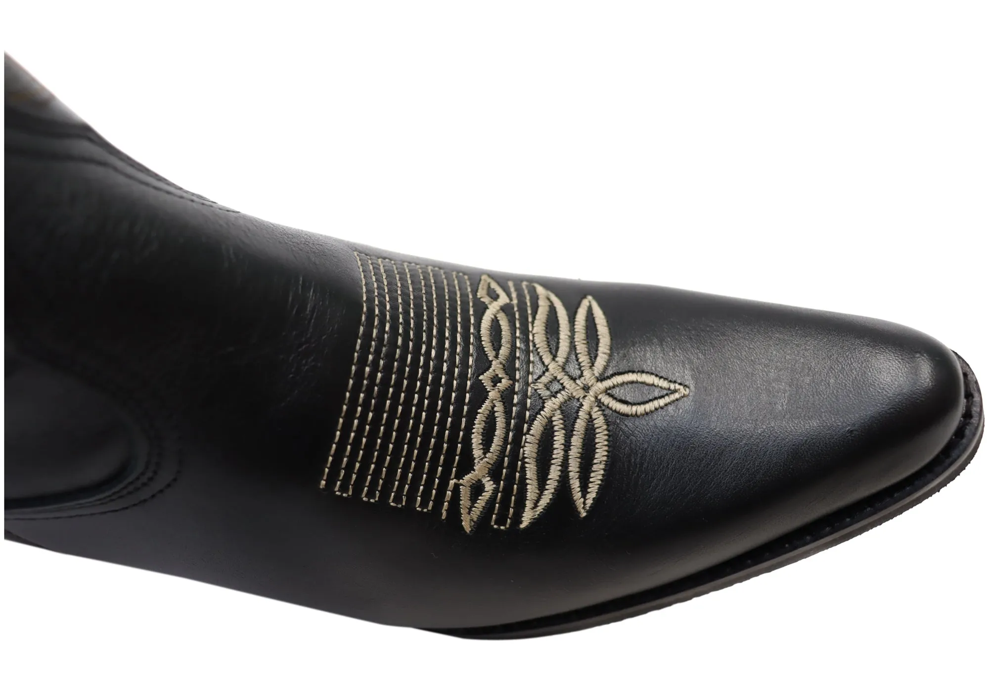 D Milton Eliza Damen Bequeme Leder Western Cowboy Stiefel D Milton Schuhe