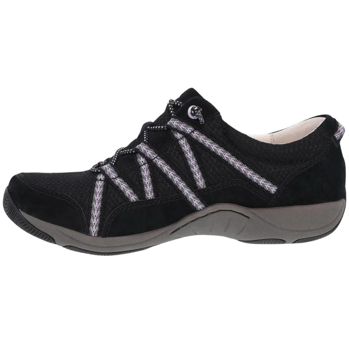 Dansko Damen Harlyn Schwarz Wildleder