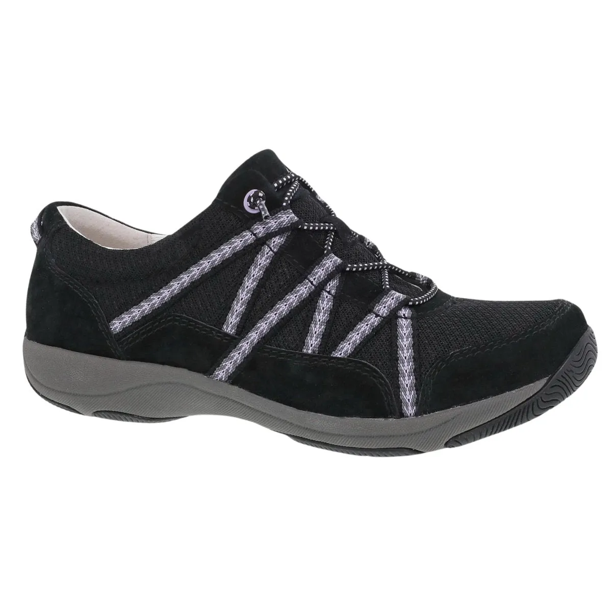 Dansko Damen Harlyn Schwarz Wildleder