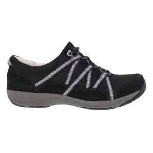 Dansko Damen Harlyn Schwarz Wildleder