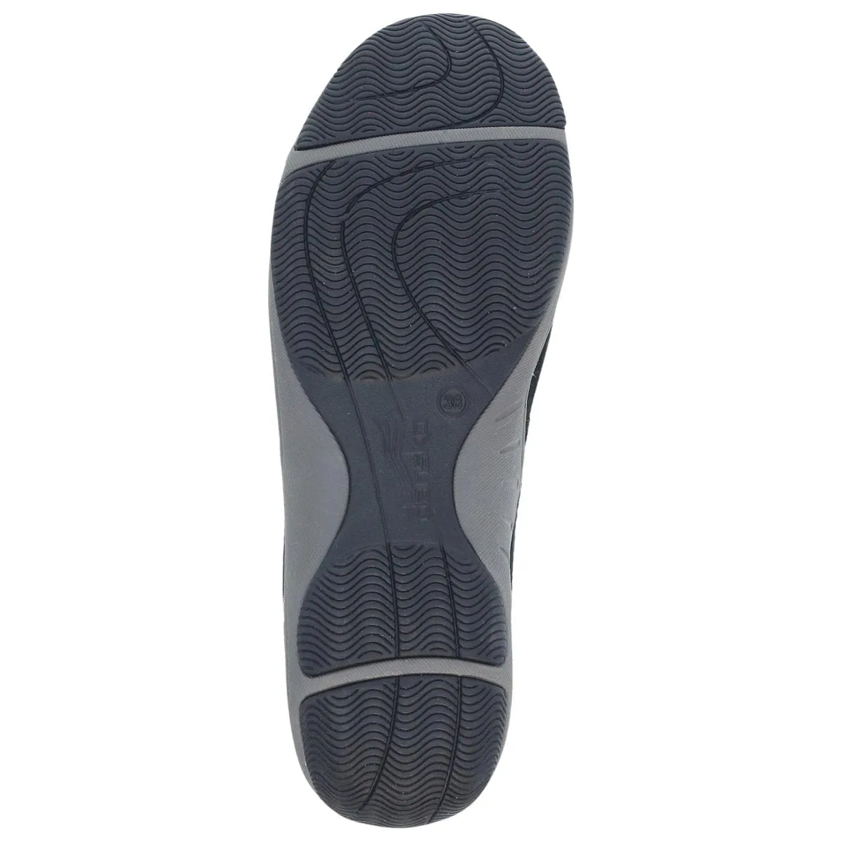 Dansko Damen Harlyn Schwarz Wildleder