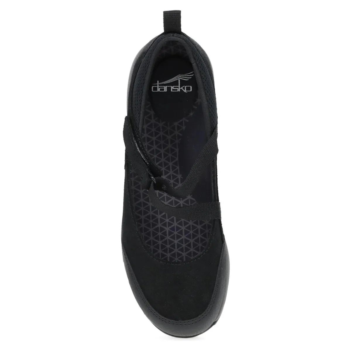 Dansko Damen Primrose Schwarz Glattleder Mary Jane