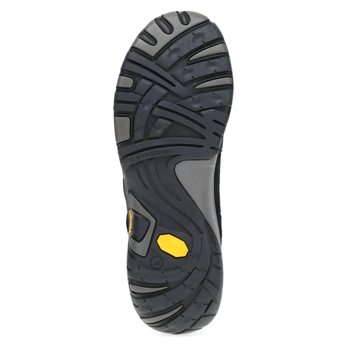 Dansko Damen Primrose Schwarz Glattleder Mary Jane