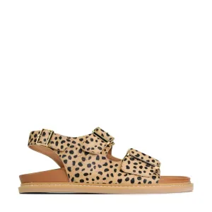 DEANA LEDER SANDALEN MIT DREIFACHER SCHNALLE