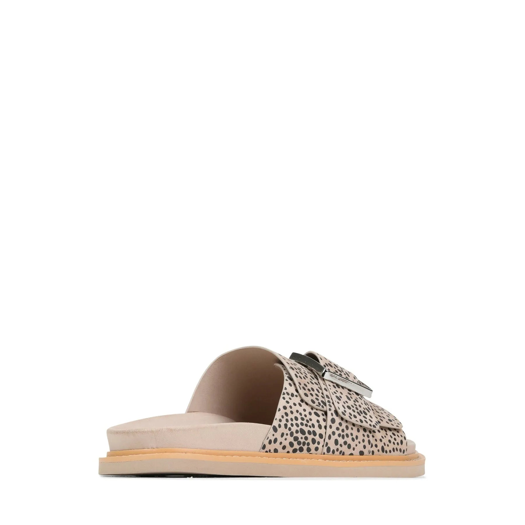 DEDE LEDER-SLIDESANDALEN