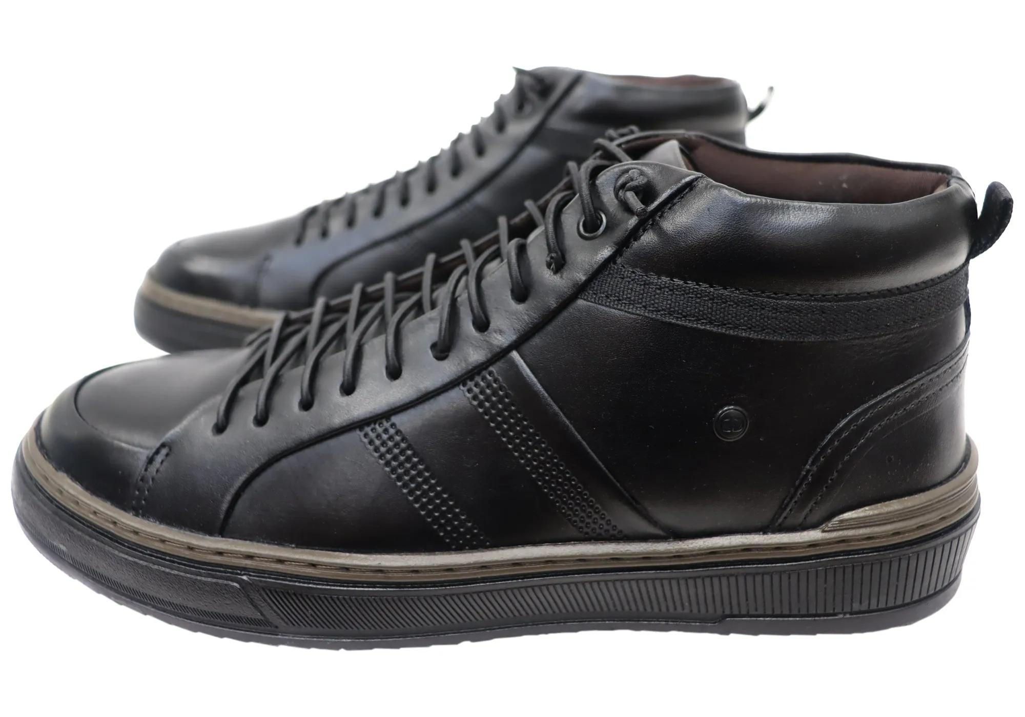 Democrata Venture Herren Brasilianische Bequeme Lederschnürstiefel Democrata Schuhe