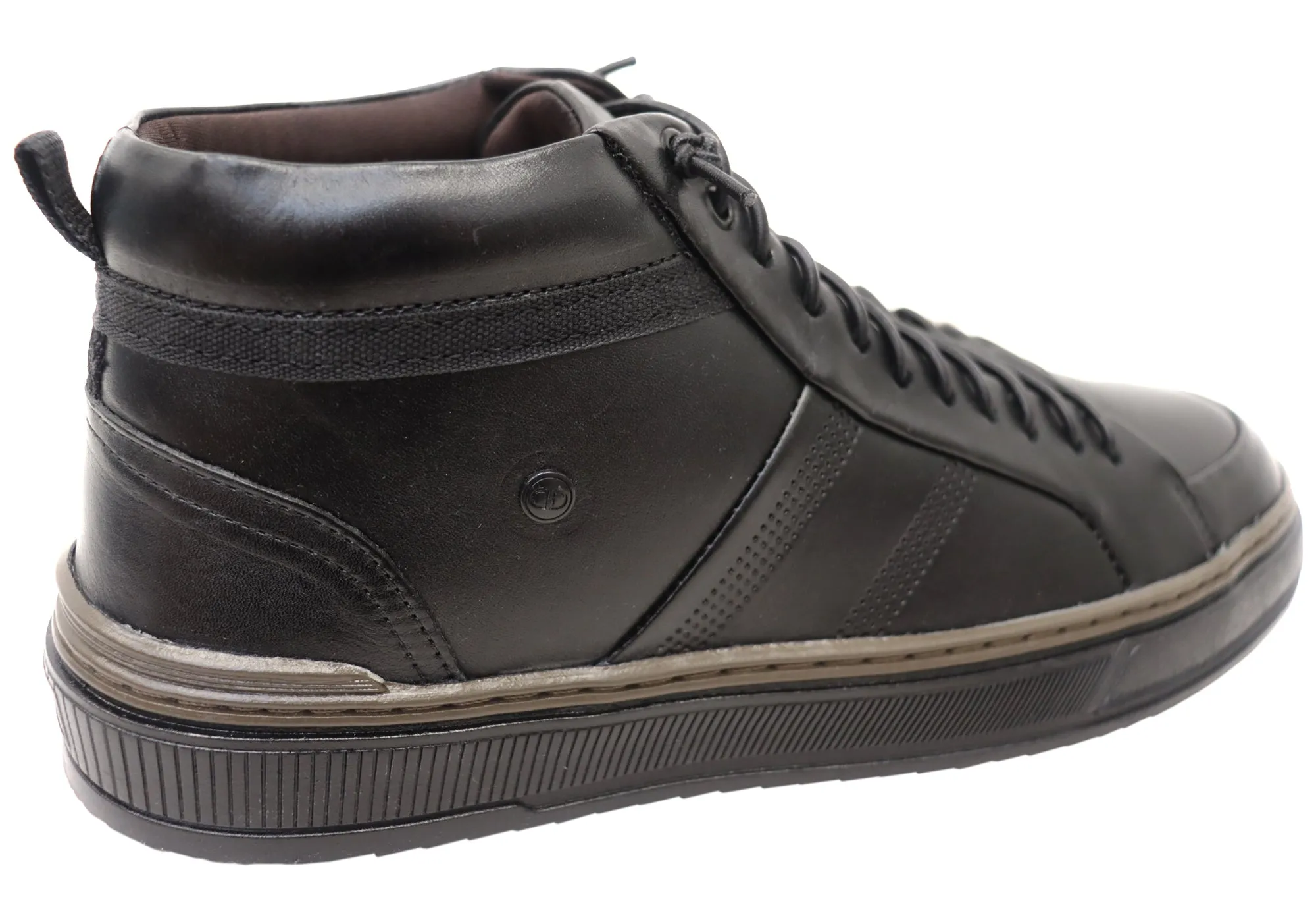 Democrata Venture Herren Brasilianische Bequeme Lederschnürstiefel Democrata Schuhe