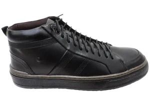 Democrata Venture Herren Brasilianische Bequeme Lederschnürstiefel Democrata Schuhe