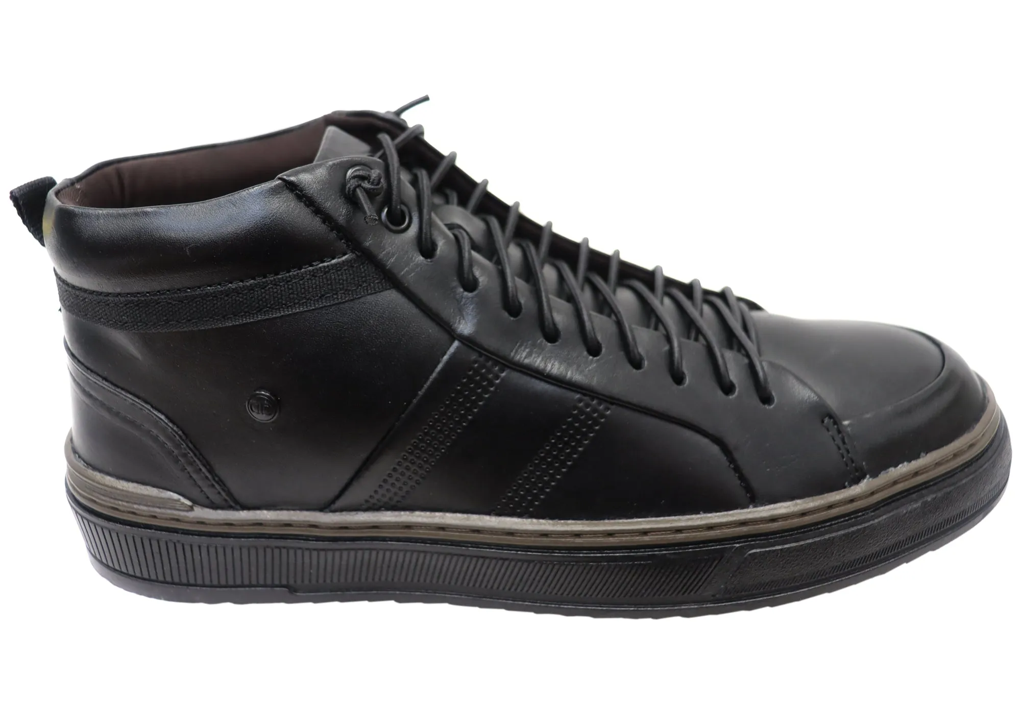 Democrata Venture Herren Brasilianische Bequeme Lederschnürstiefel Democrata Schuhe