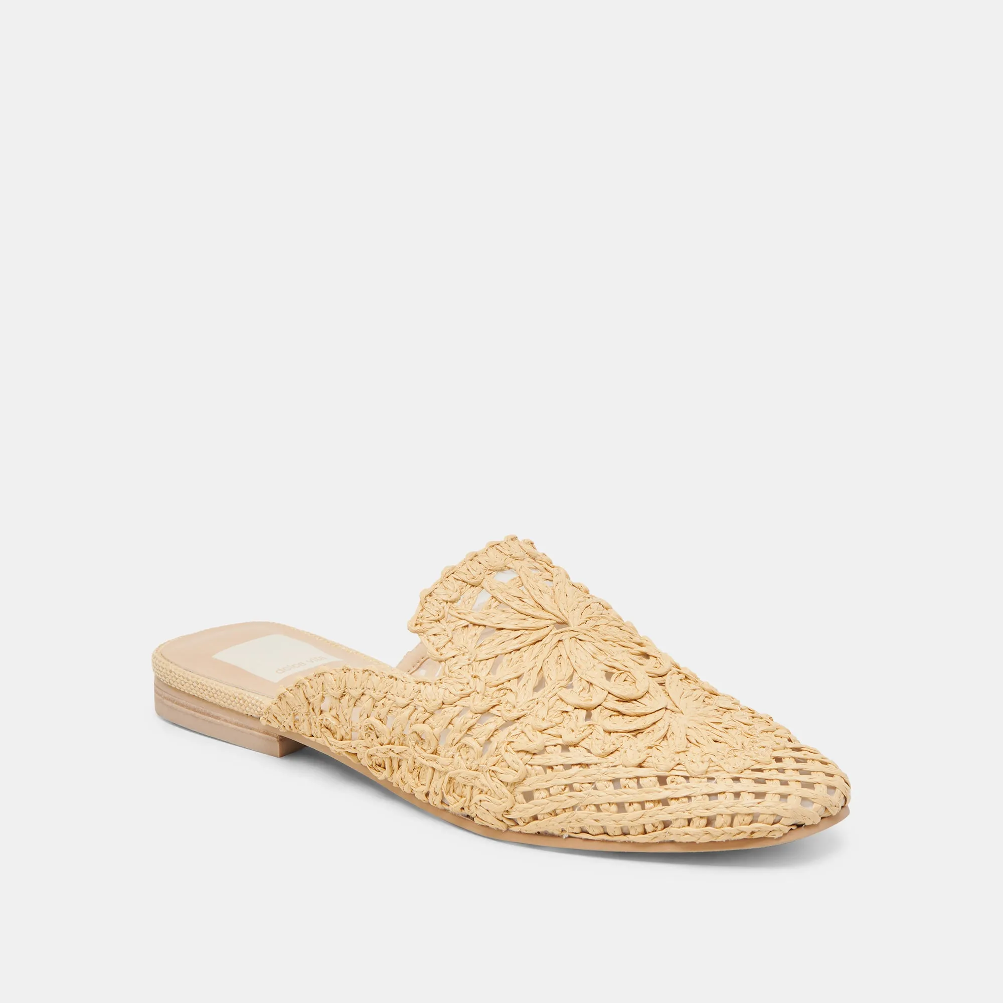 DIYA FLATS LT NATUR MACRAMÉ