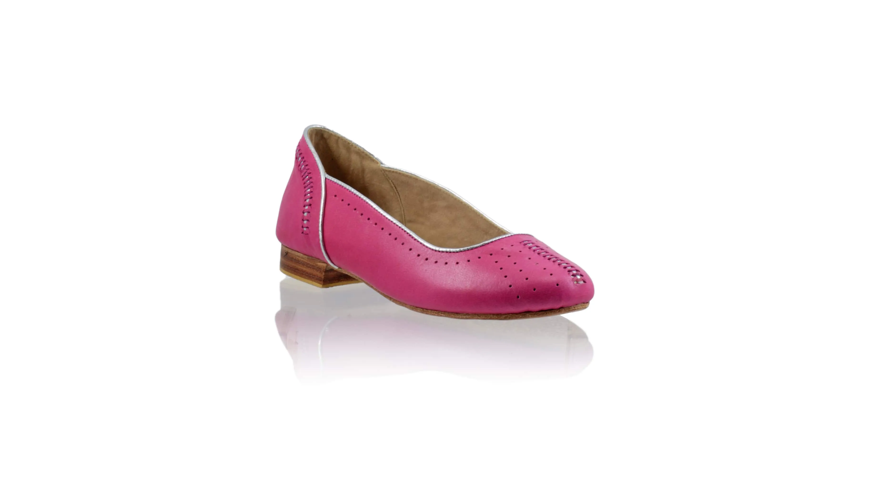 Donna 20mm Ballett - Fuchsia & Silber