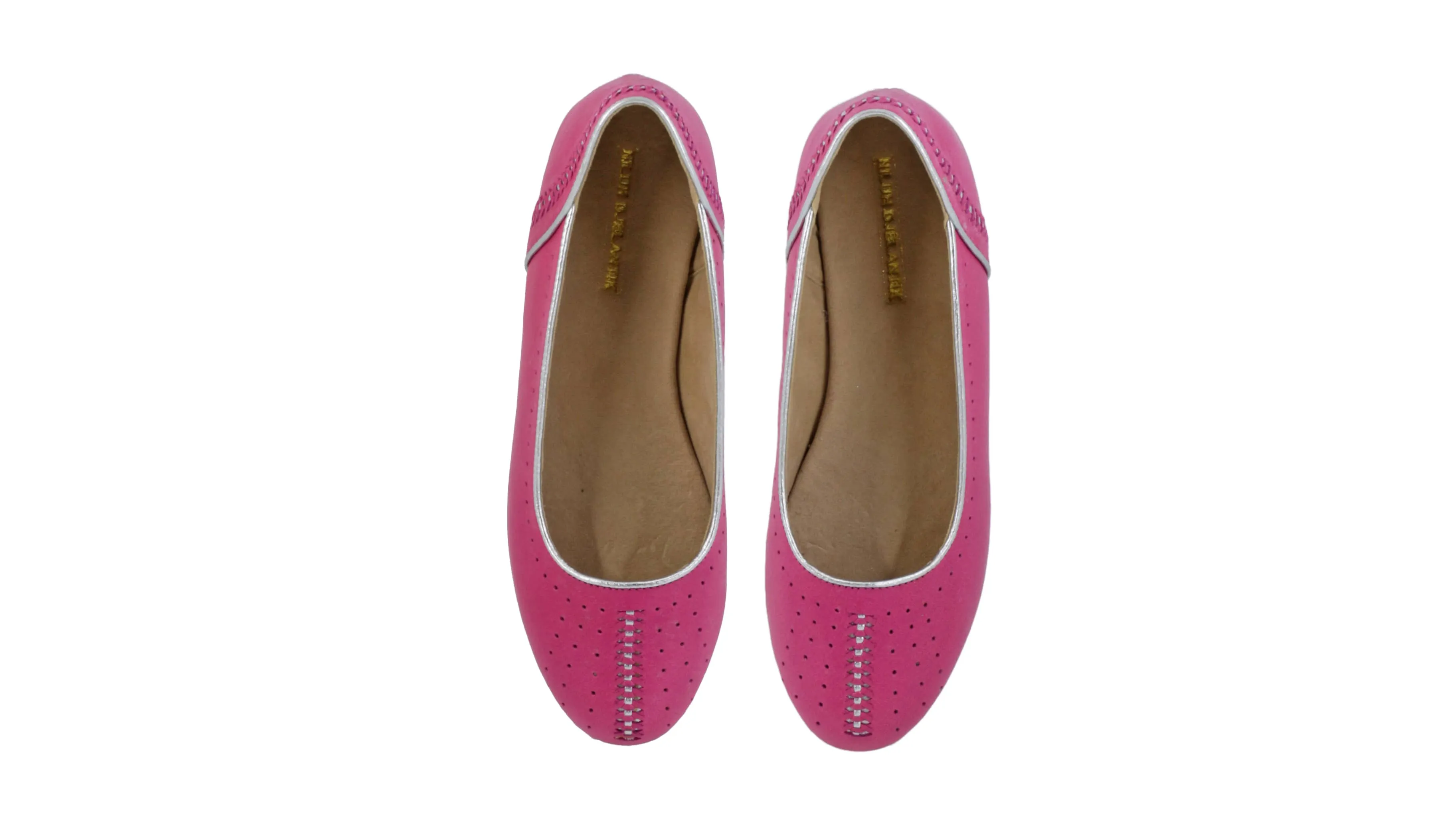 Donna 20mm Ballett - Fuchsia & Silber
