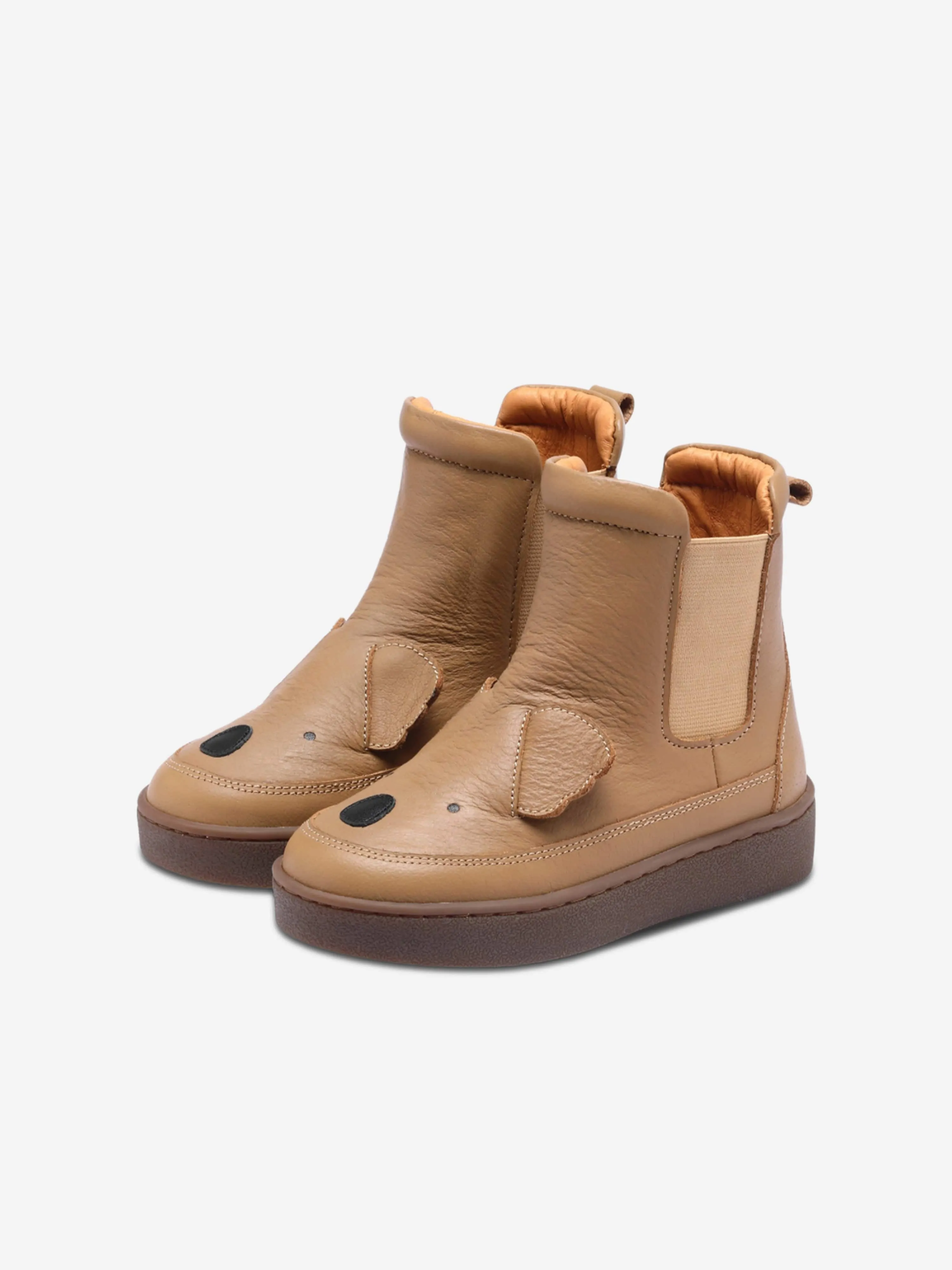 Donsje Mädchen Thuru Klassische Koala Stiefel in Braun