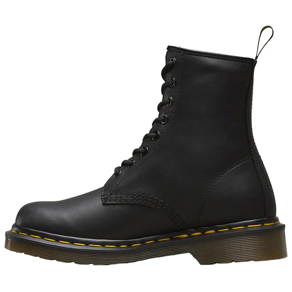 Dr. Martens 1460 8-Loch Stiefel aus Fettleder Unisex Knöchelstiefel