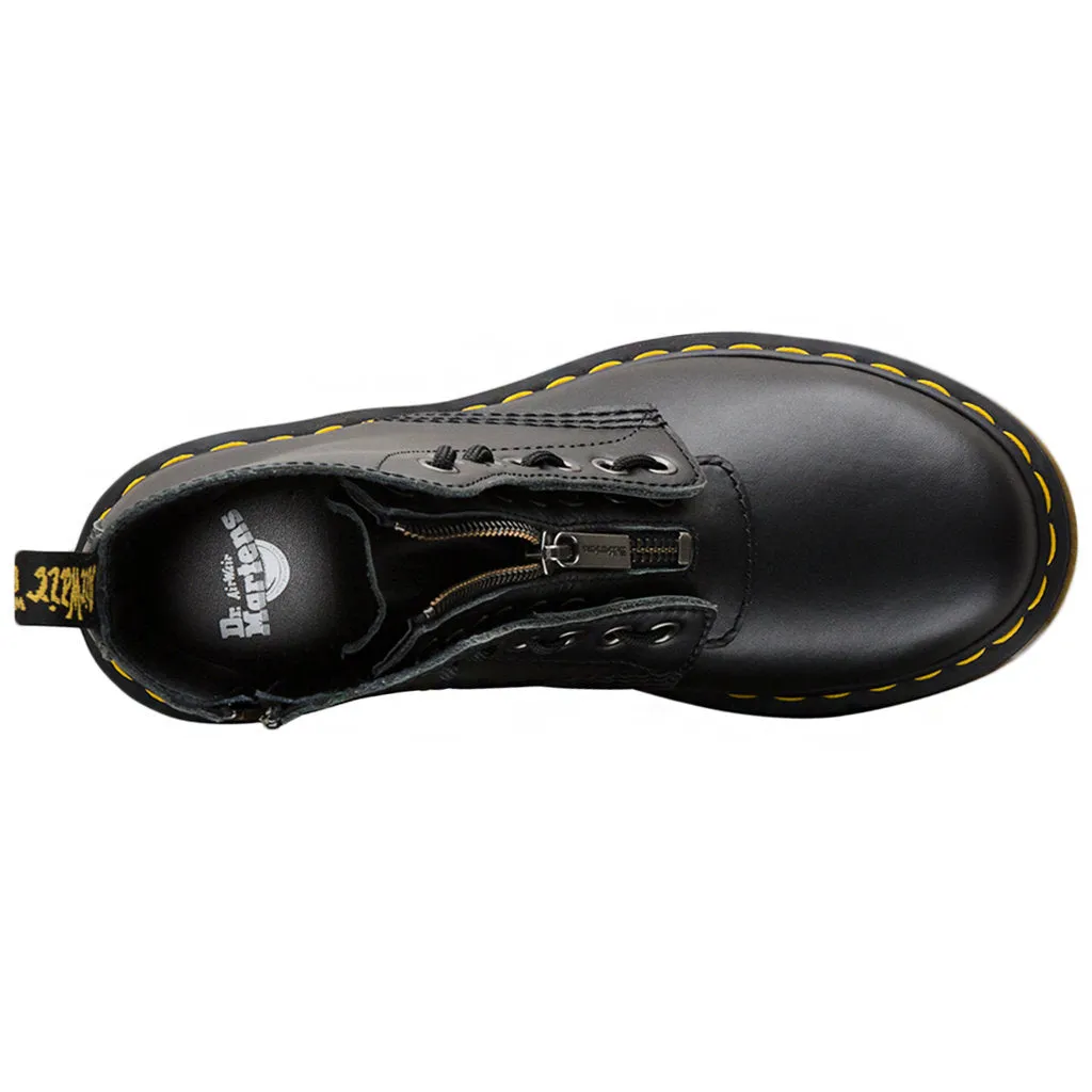 Dr. Martens 1460 Pascal Front Zip Nappa Leder Damen Knöchelstiefel
