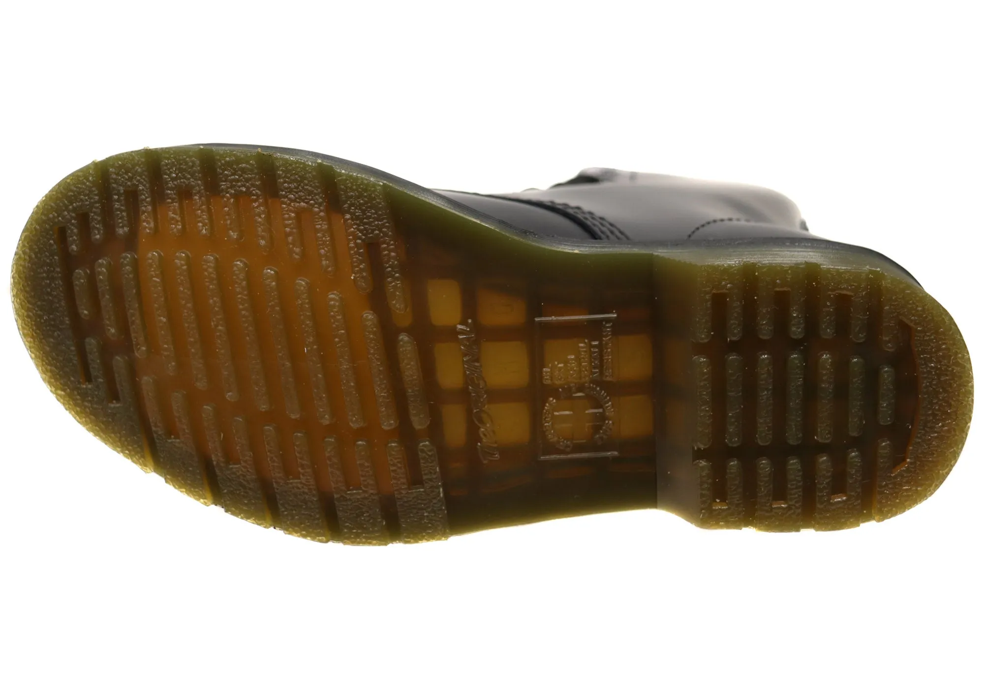 Dr. Martens 1490 Schwarz Glatt Unisex Leder Schnürstiefel Dr. Martens Schuhe