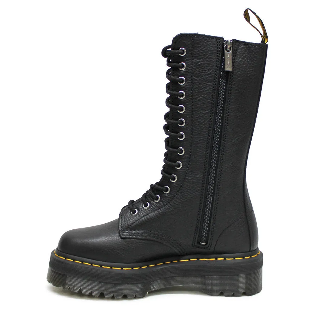 Dr. Martens 1B99 Quad Pisa Leder Unisex Stiefel bis zur Mitte der Wade