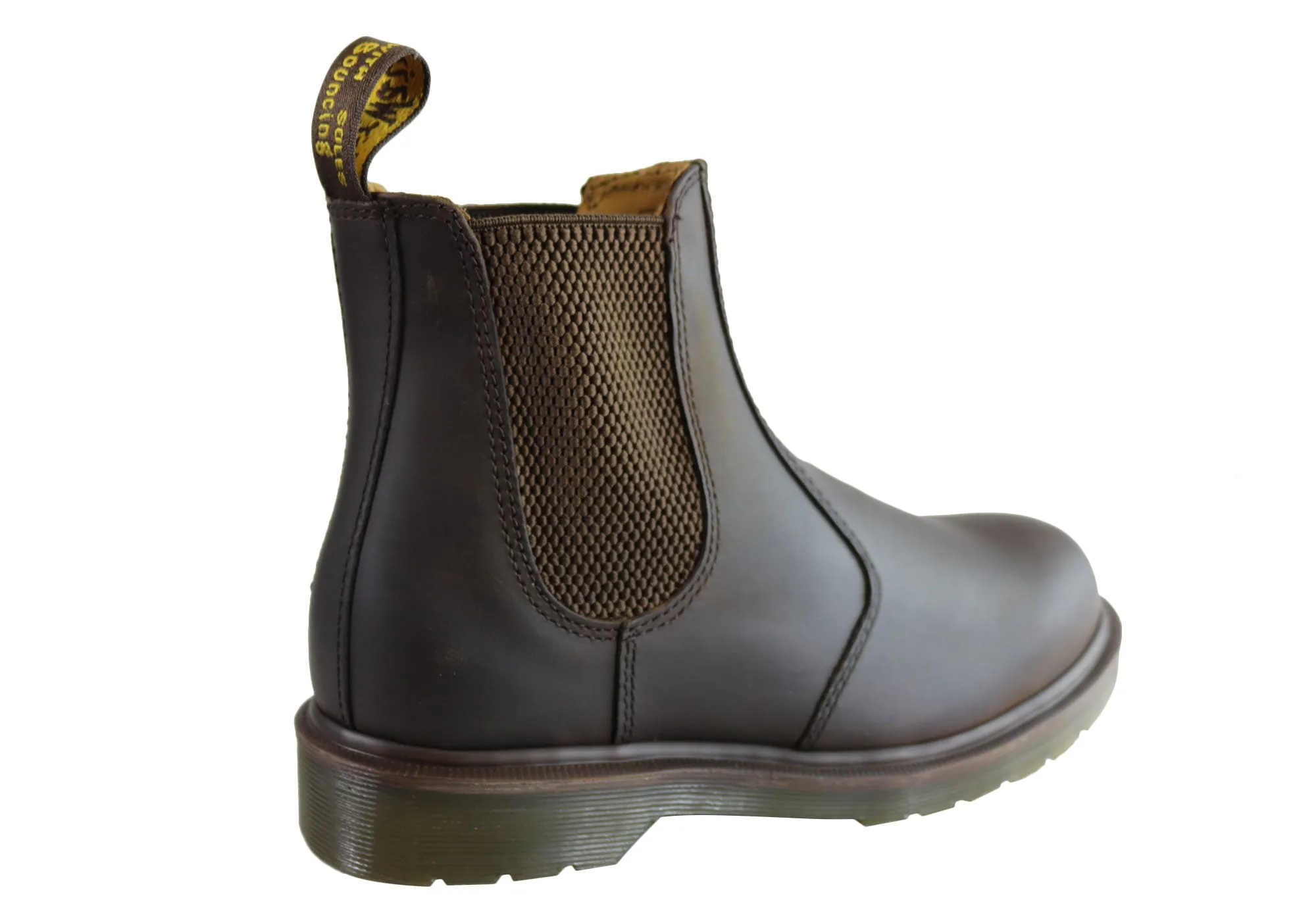 Dr. Martens 2976 Gaucho Crazy Horse Unisex Leder-Chelsea-Stiefel Dr. Martens Schuhe