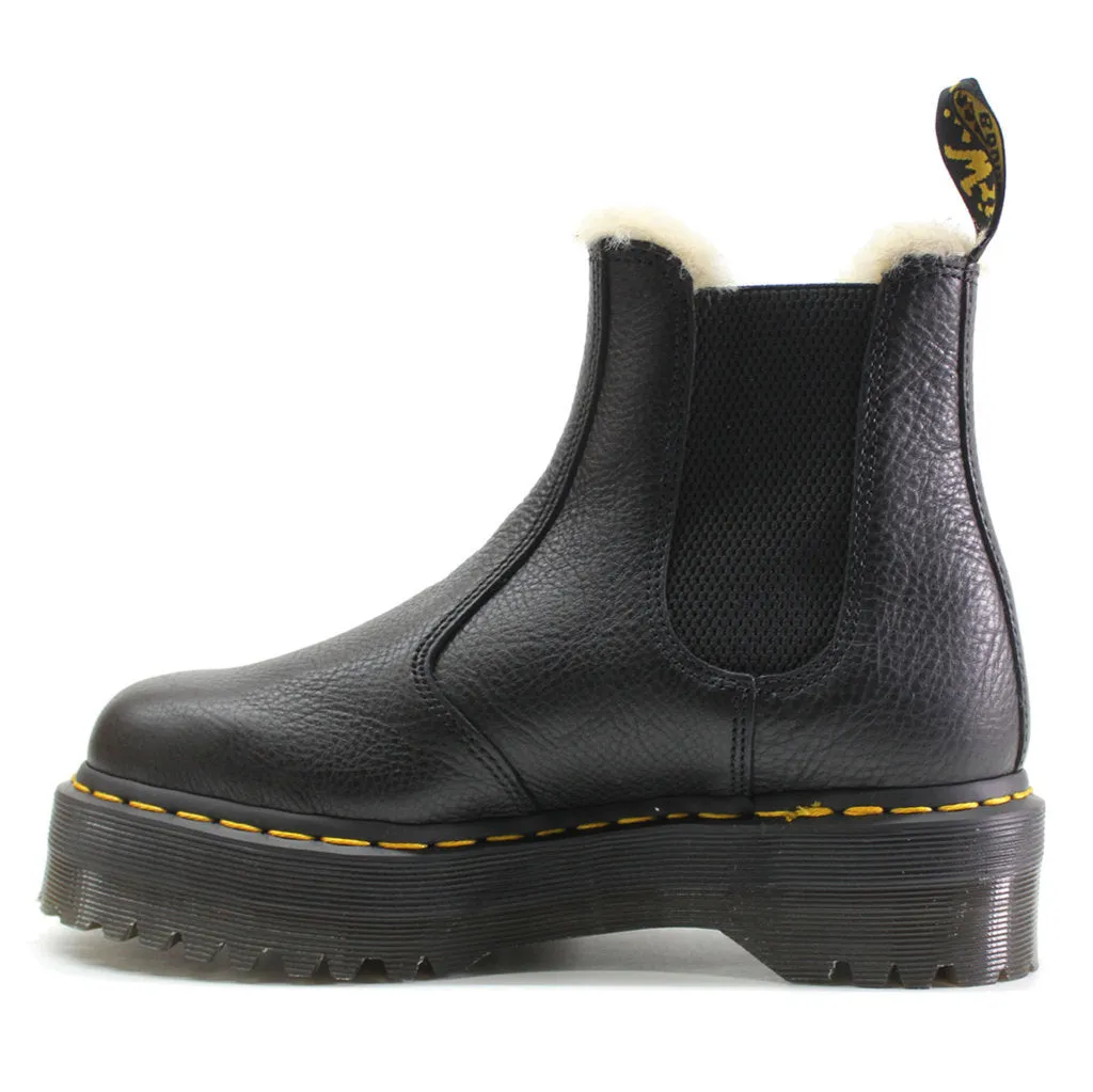 Dr. Martens 2976 Quad FL Pisa Leder Unisex Chelsea Plateau-Stiefel