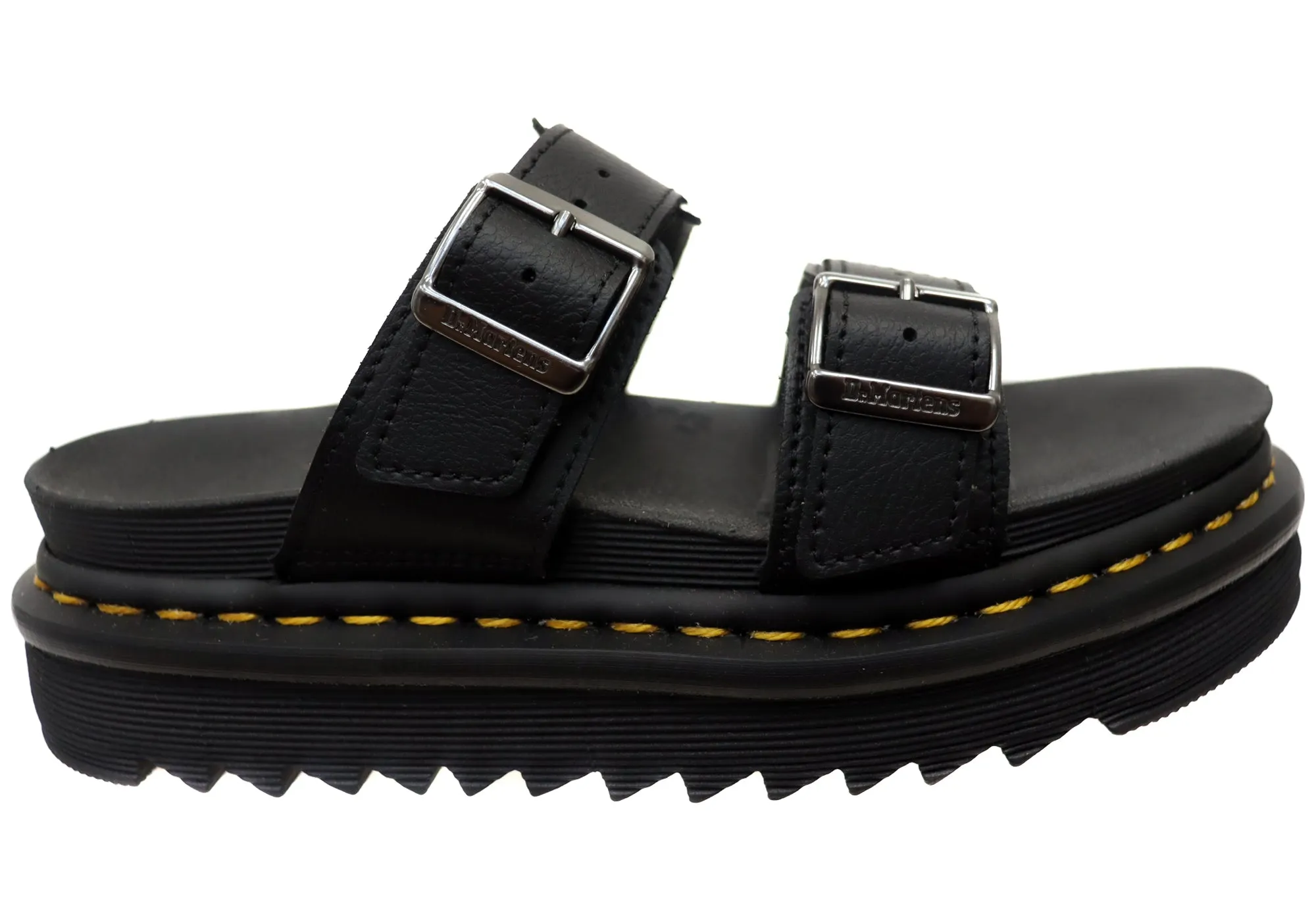 Dr. Martens Damenmode Plateau-Leder Myles Sandalen Dr. Martens Schuhe