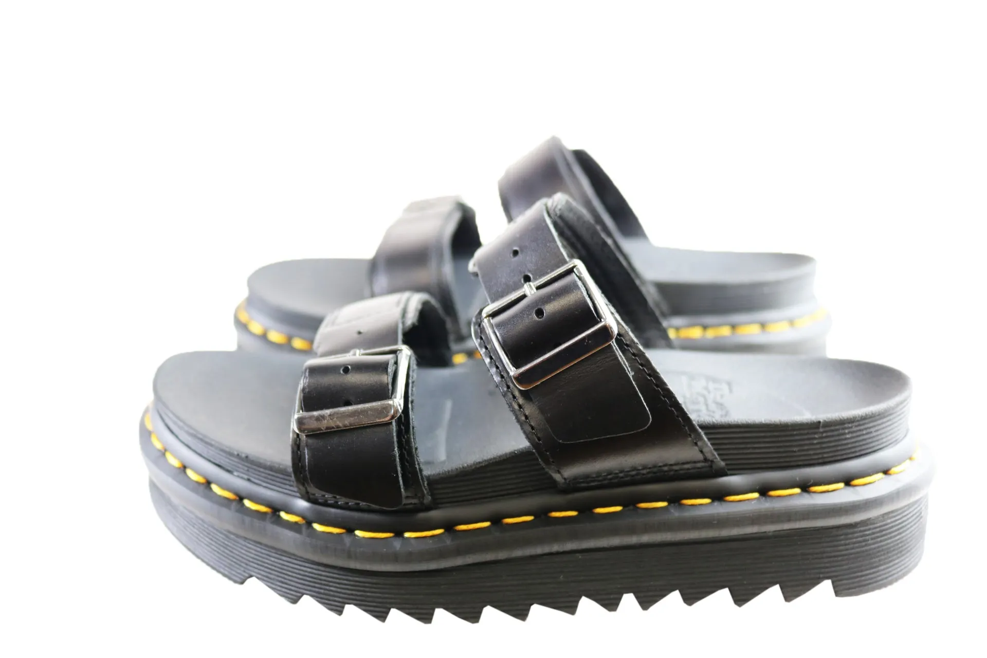 Dr. Martens Damenmode Plateau-Leder Myles Sandalen Dr. Martens Schuhe