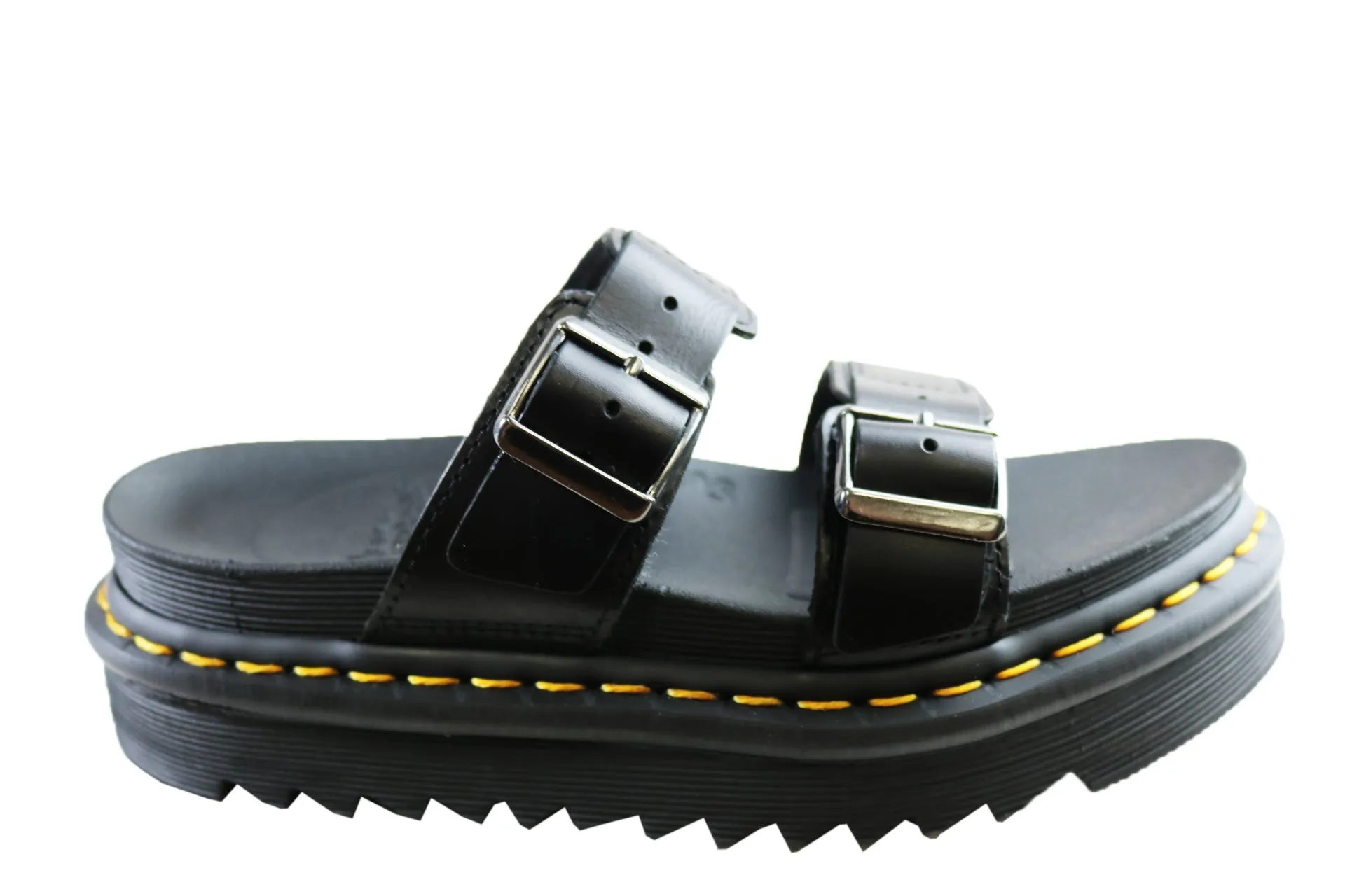 Dr. Martens Damenmode Plateau-Leder Myles Sandalen Dr. Martens Schuhe