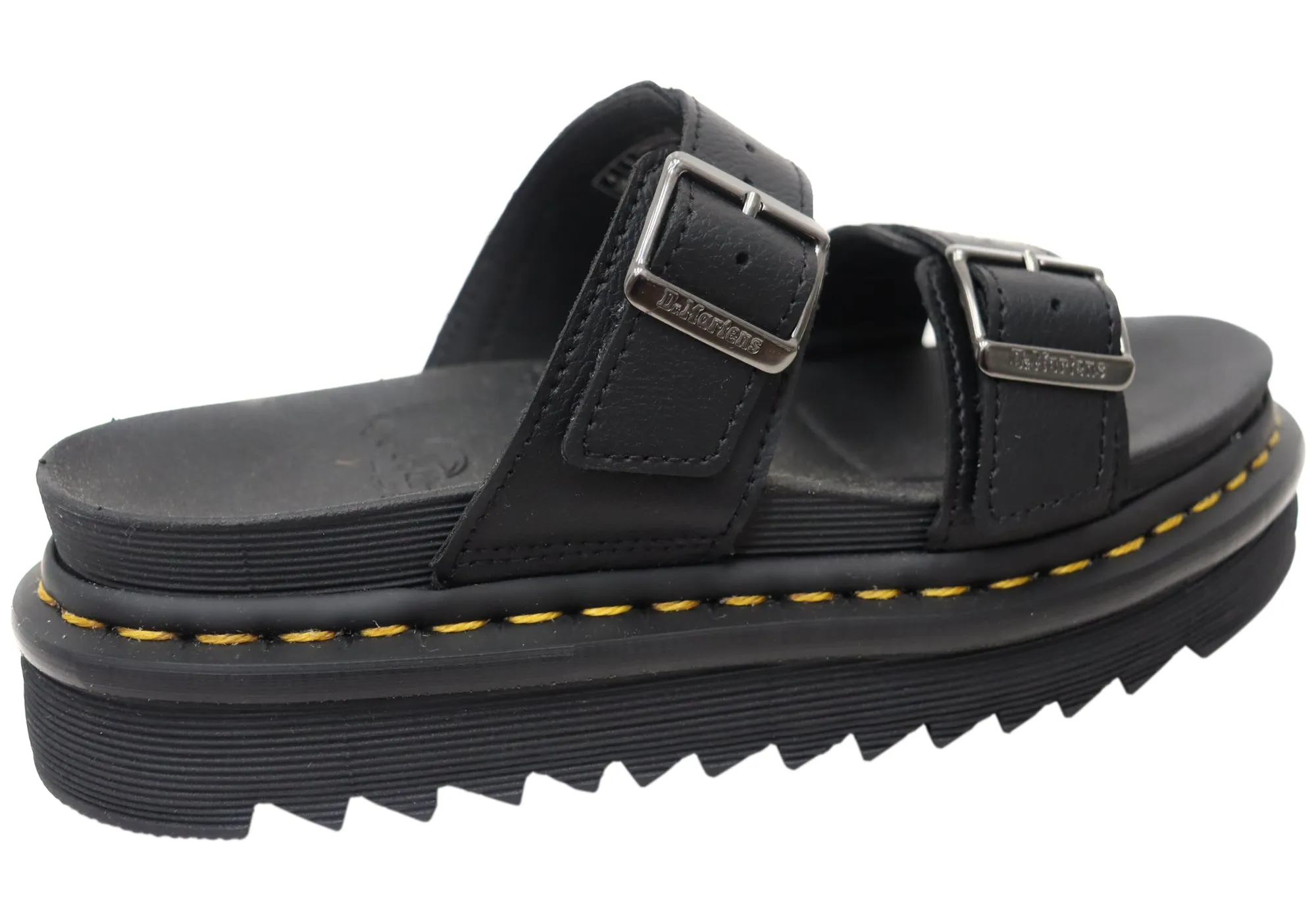 Dr. Martens Damenmode Plateau-Leder Myles Sandalen Dr. Martens Schuhe