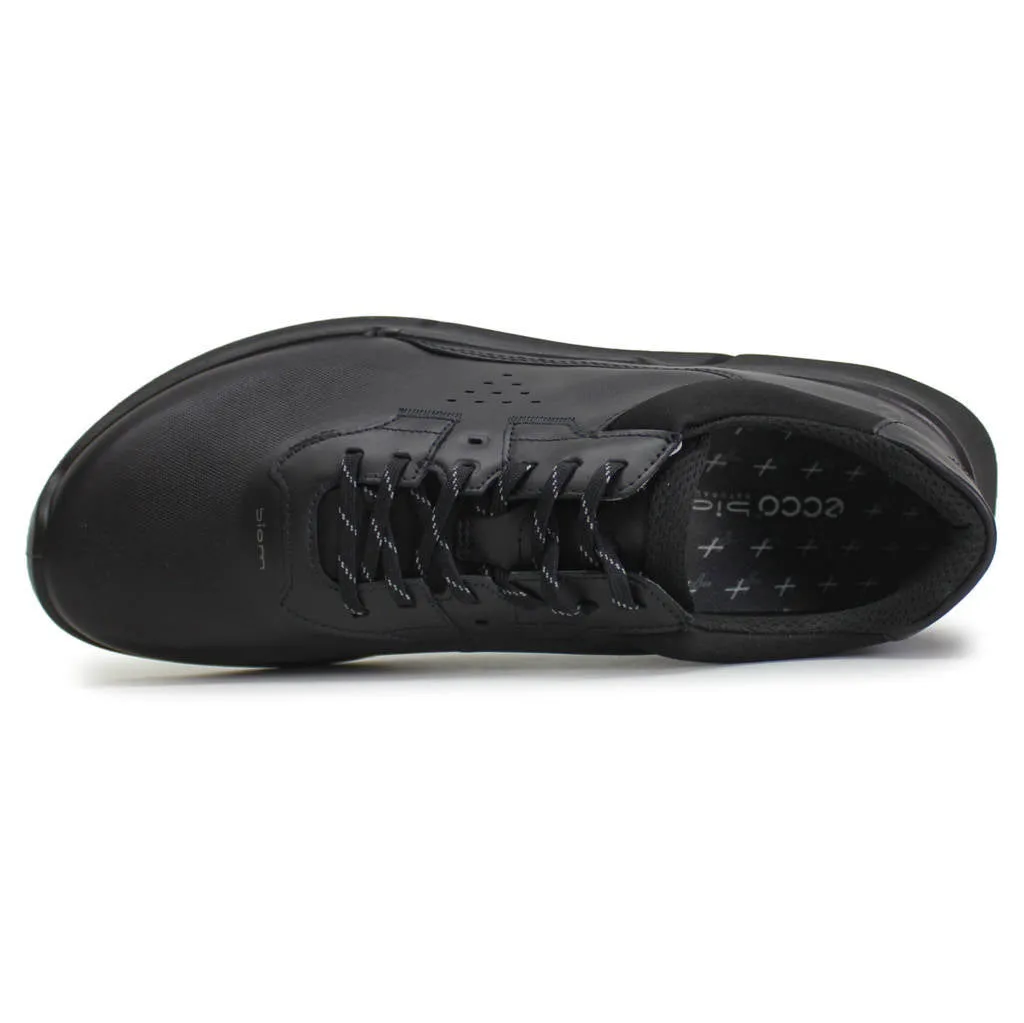 Ecco Biom 2.2 830764 Herren-Sneakers aus Vollnarbenleder mit niedrigem Schaft