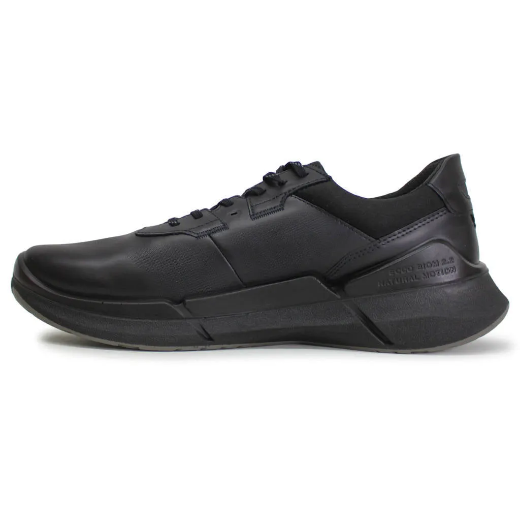 Ecco Biom 2.2 830764 Herren-Sneakers aus Vollnarbenleder mit niedrigem Schaft
