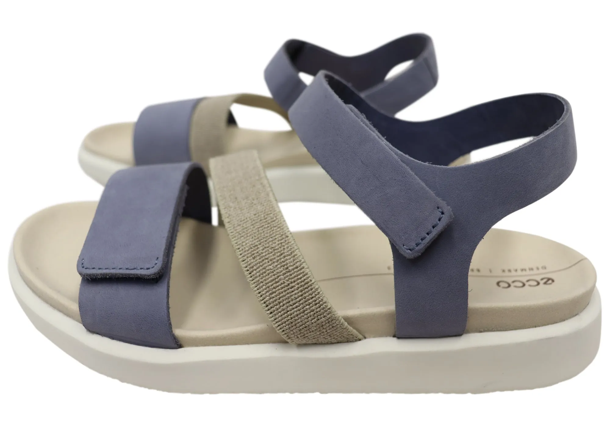 ECCO Damen Flowt Bequeme Ledersandalen ECCO Schuhe