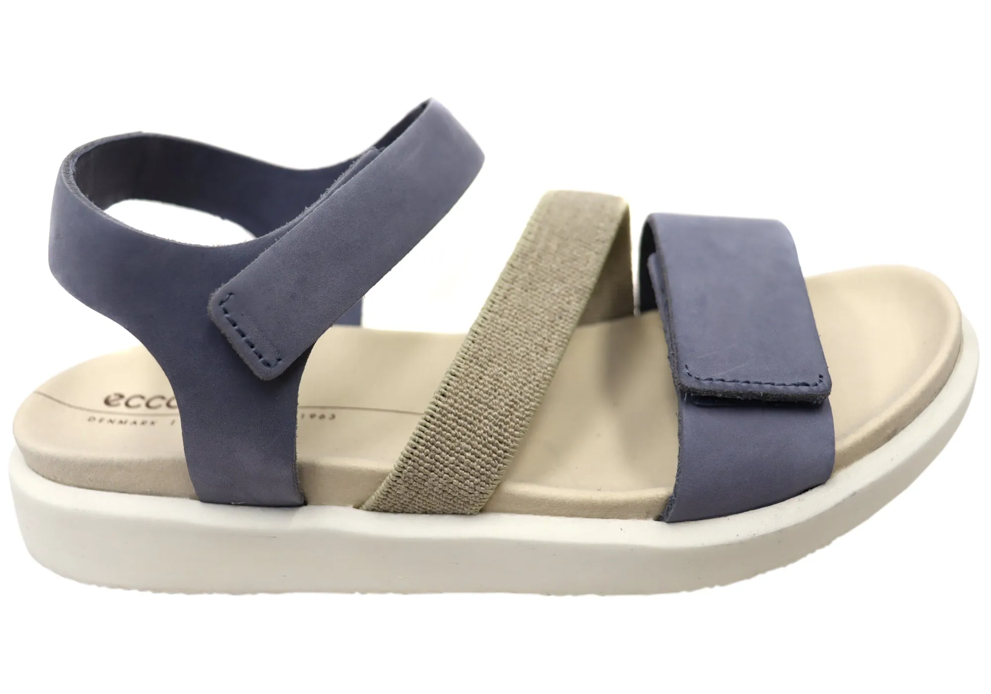 ECCO Damen Flowt Bequeme Ledersandalen ECCO Schuhe